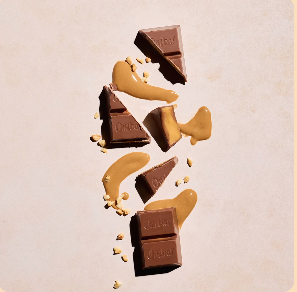 Ombar 杏仁醬夾心黑朱古力（60%可可） Almond Butter Filled Chocolate Bar - Organic (42g)