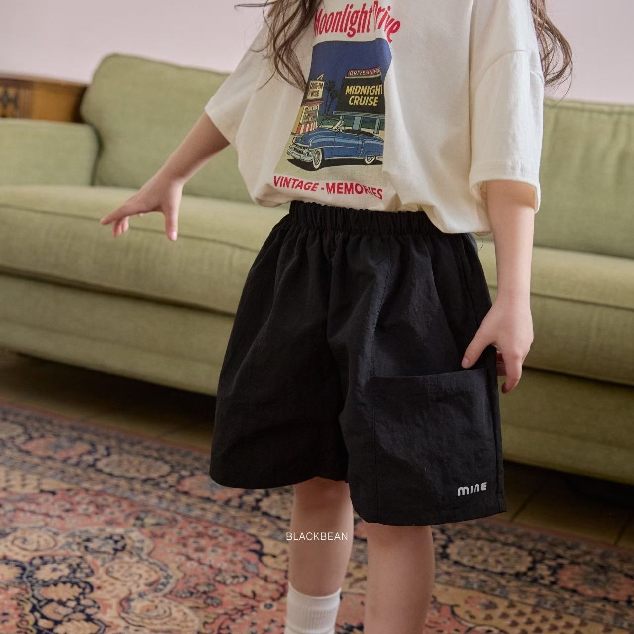 🇰🇷Blackbean&kids褲