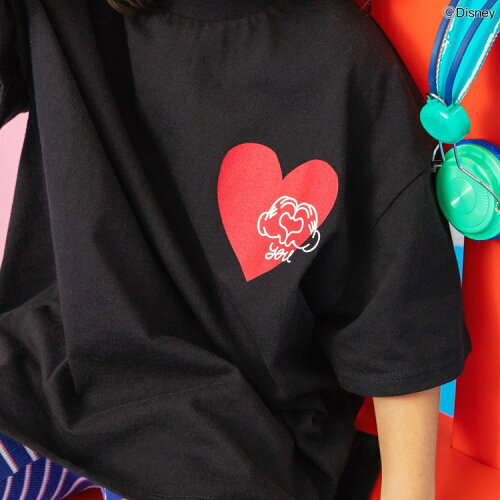 🆕【⭐訂購⭐】🇯🇵 日本直送 🌀#Mickey #Minnie oversized 大剪影 短袖TEE [2款選]🌀 [ELCA-0126][260401]