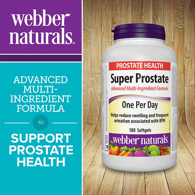 加拿大直送  *前列腺寶 —Webber Naturals Super prostate* 