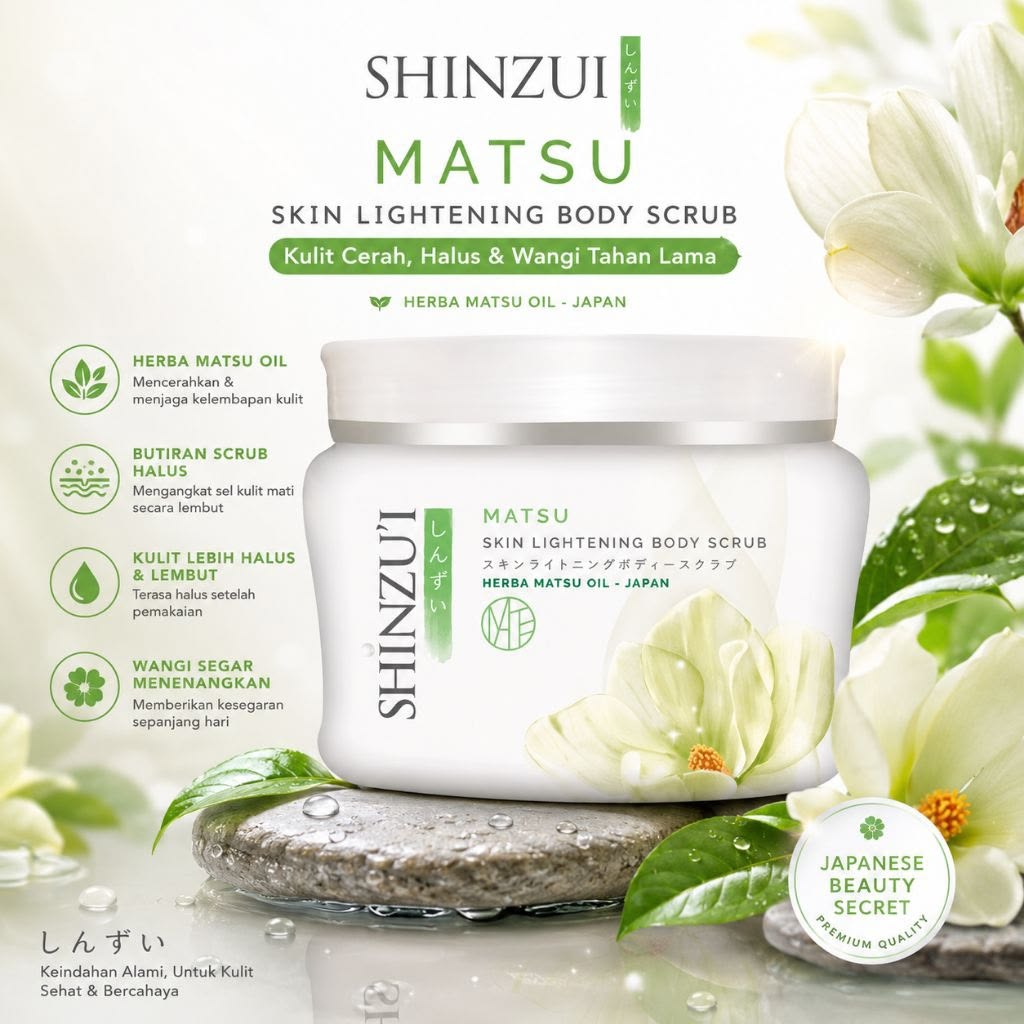 Shinzu'i Body Scrub 200ml - Matsu