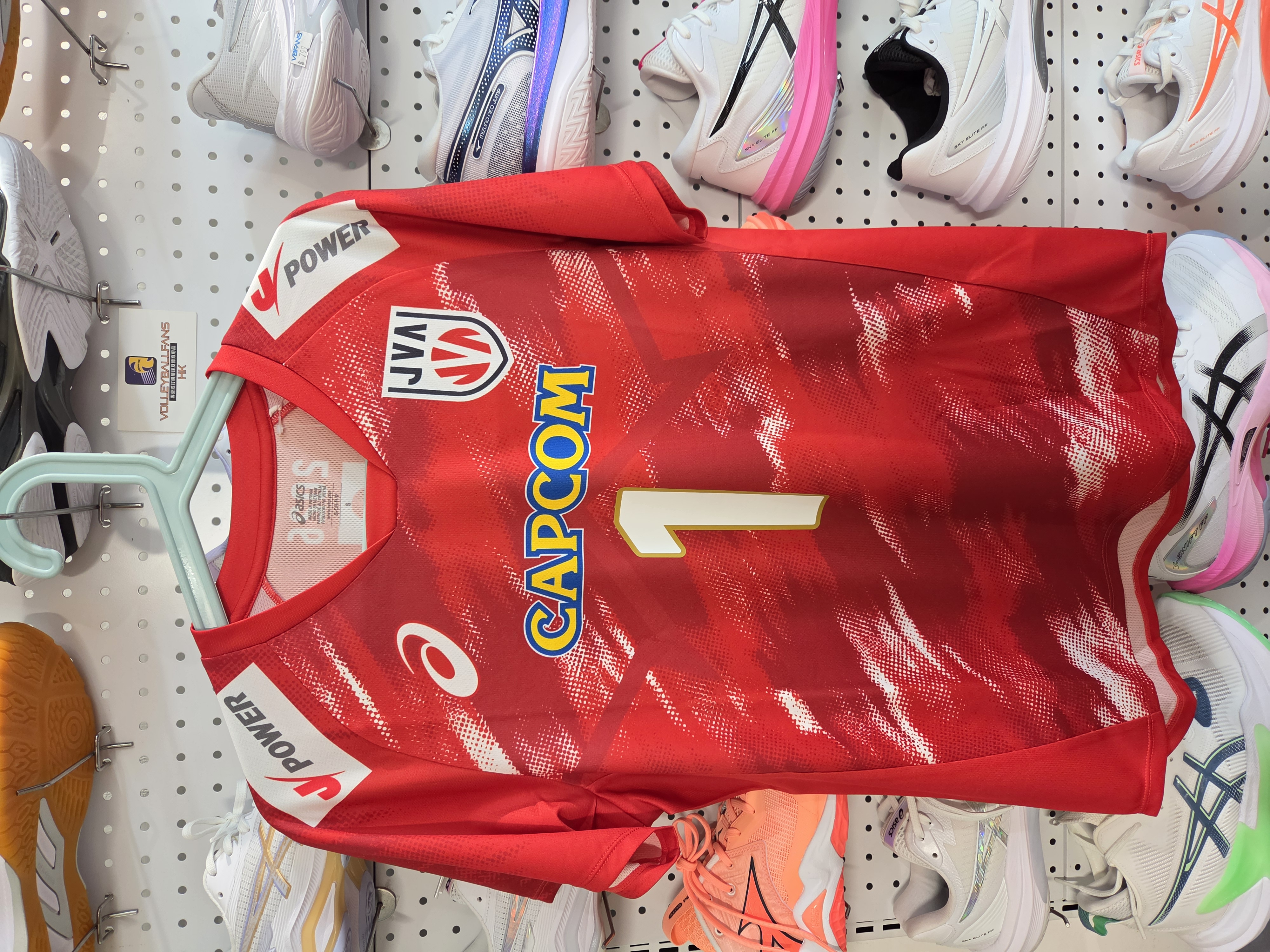 JVA Asics Japan Tee 2026 西田有志 Nishida - 日本男子國家隊復刻版球衣