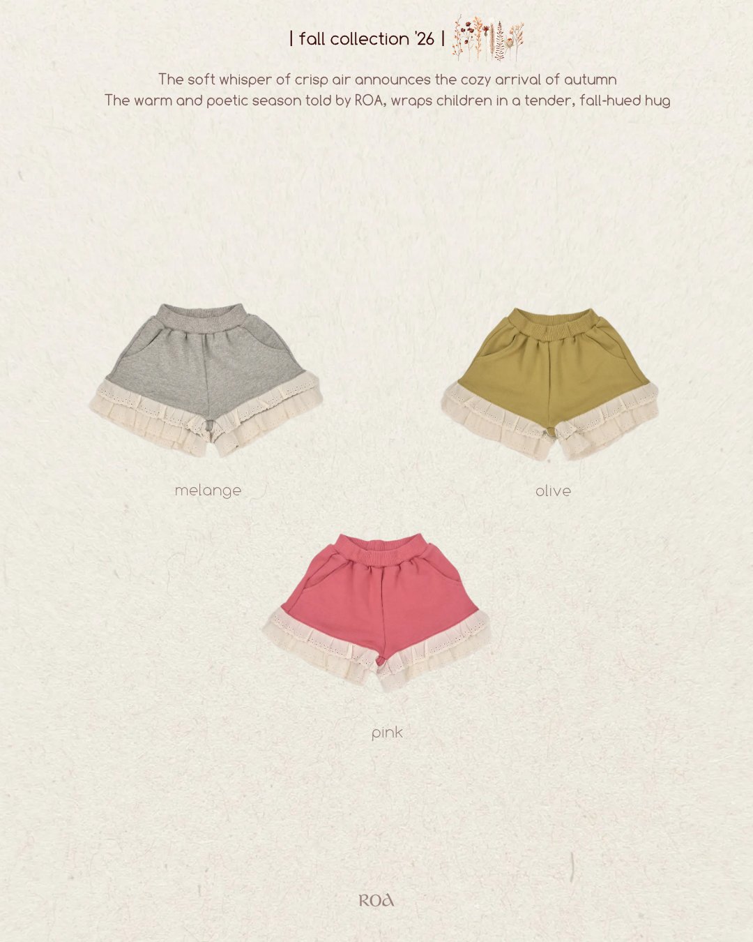 Roa More Frill Pants