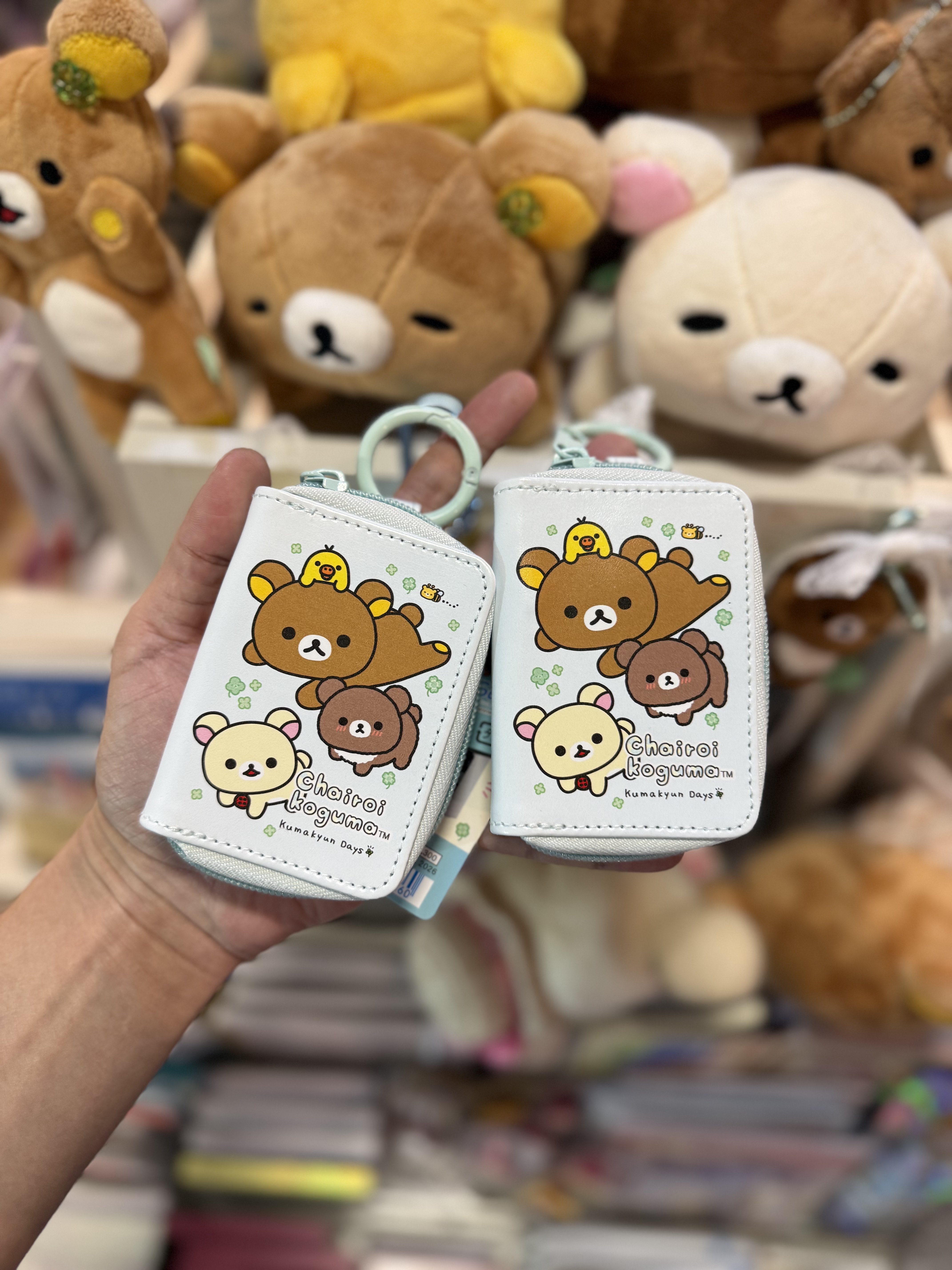 《現貨》全新小熊10週年紀念四葉草系列鎖匙包