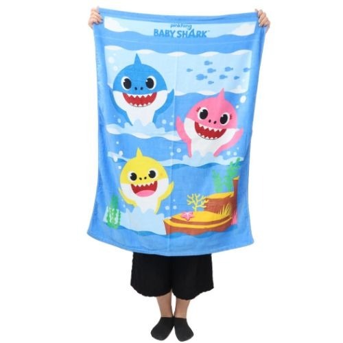 日本直送Baby Shark午睡毯 -1張- 現貨