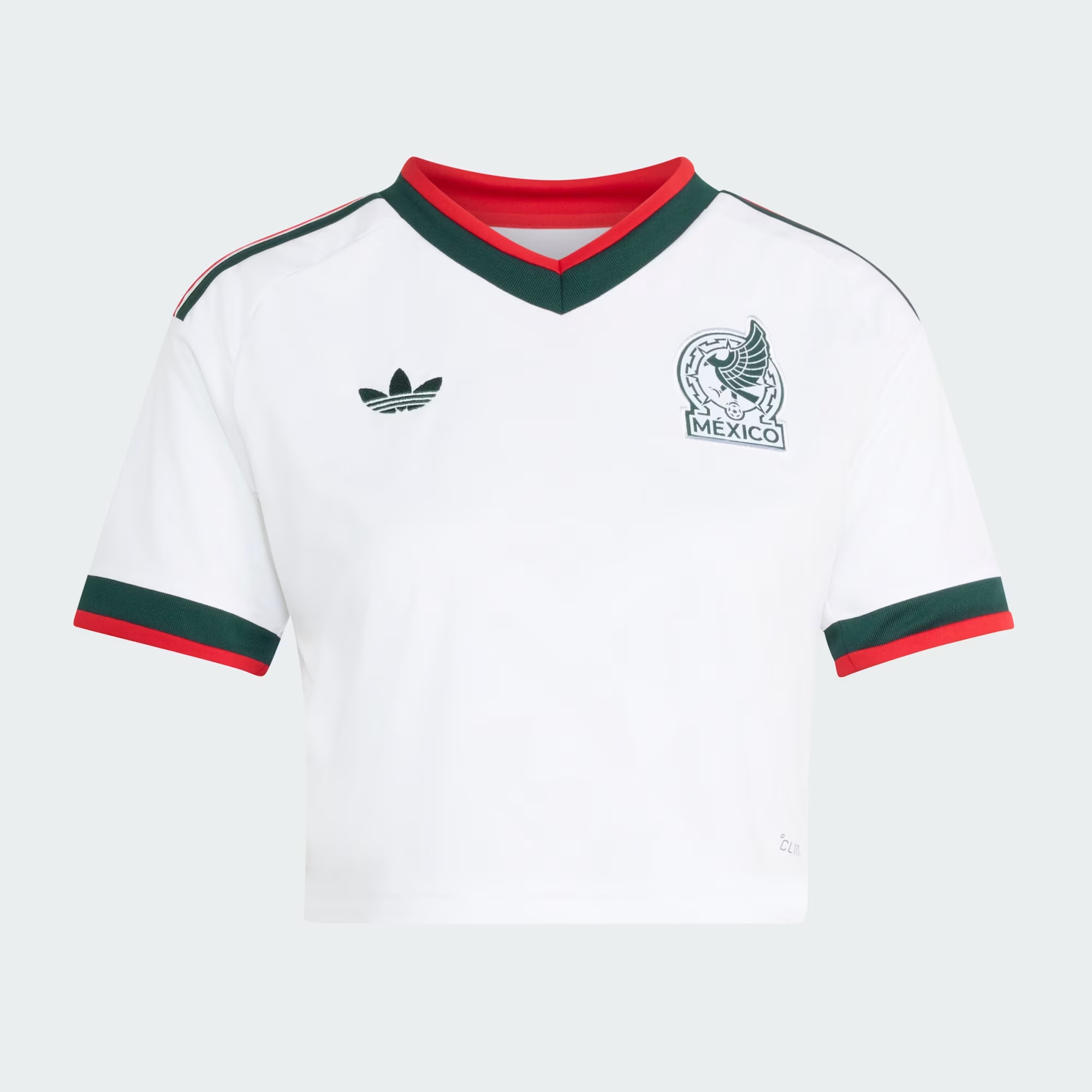 Adidas Mexico 墨西哥 2026-27 女裝短版作客球衣 (可加臂章) KE9976