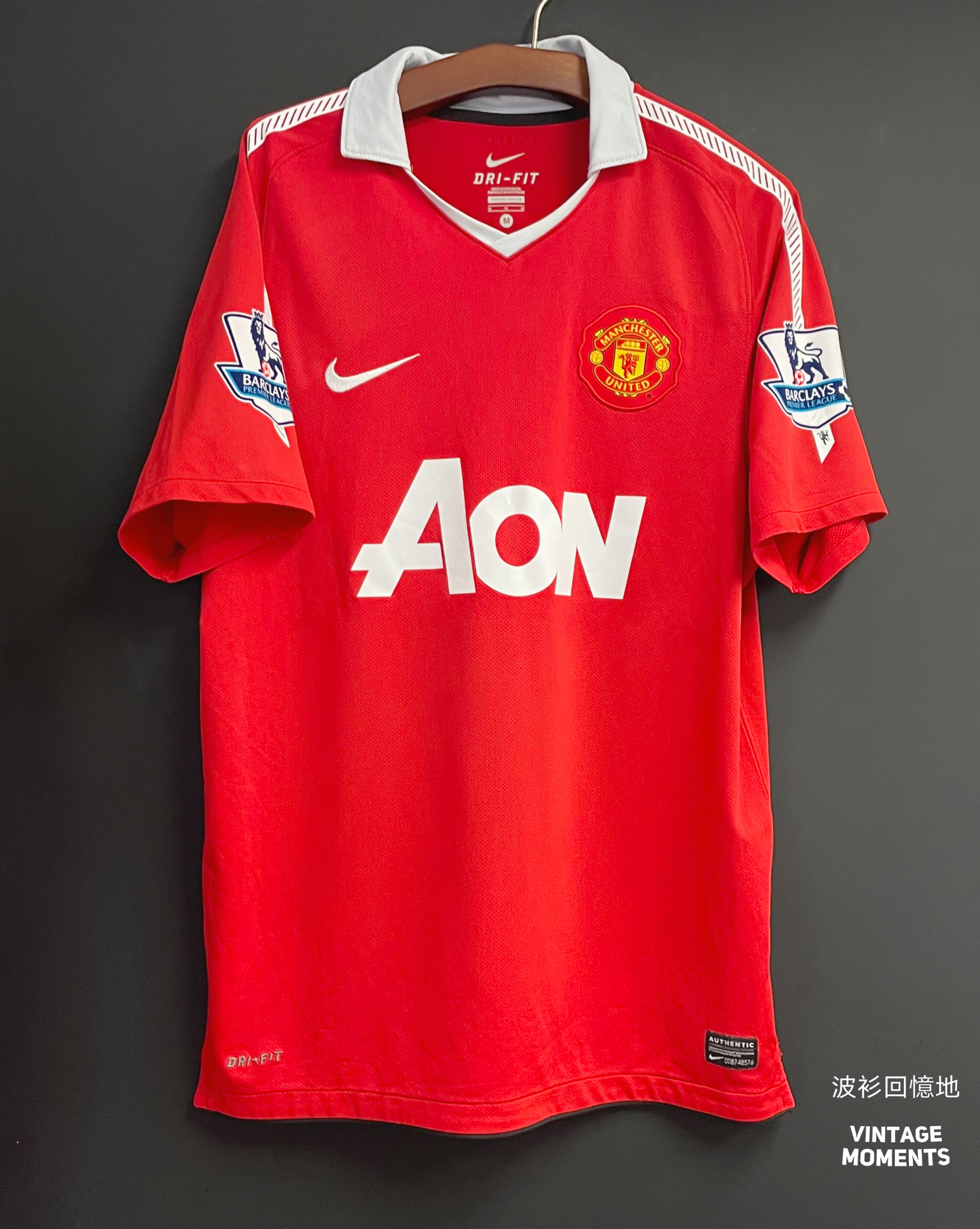 曼聯10/11主場 傑斯 MANCHESTER UNITED HOME GIGGS