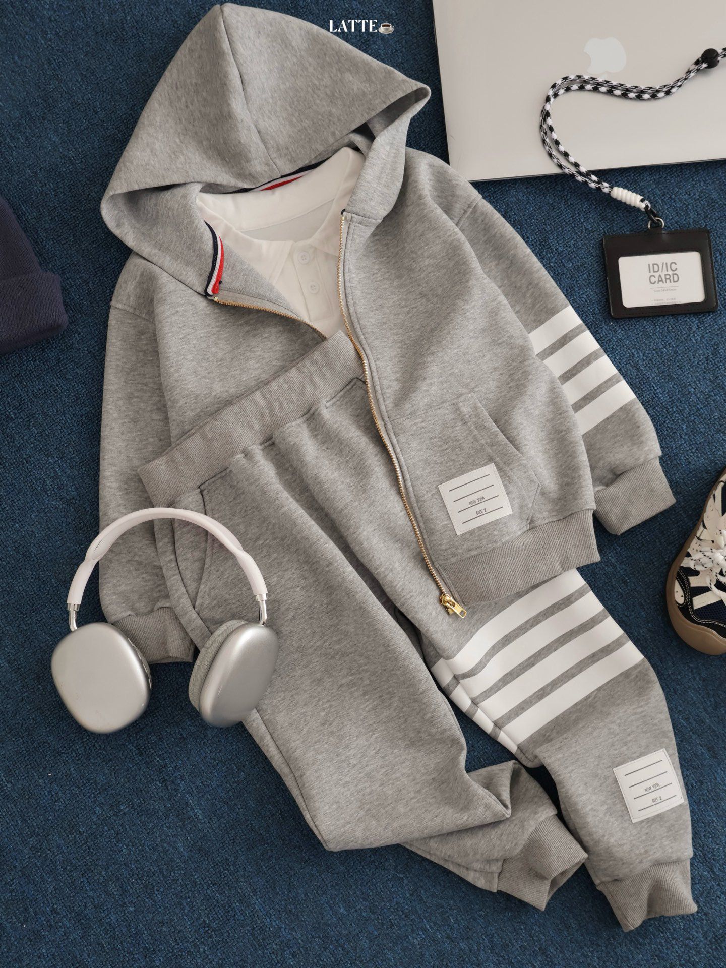 2件起各减$10,2色選擇/親子款。廠單tb同款外套/衛褲/套裝。