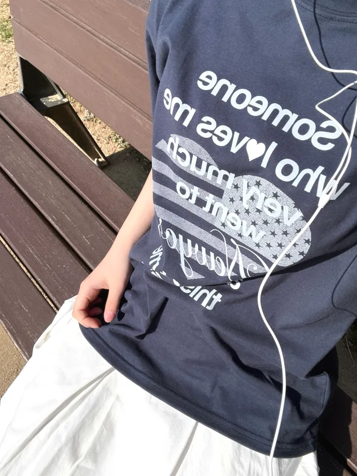 Oversized Retro Heart Graphic Top