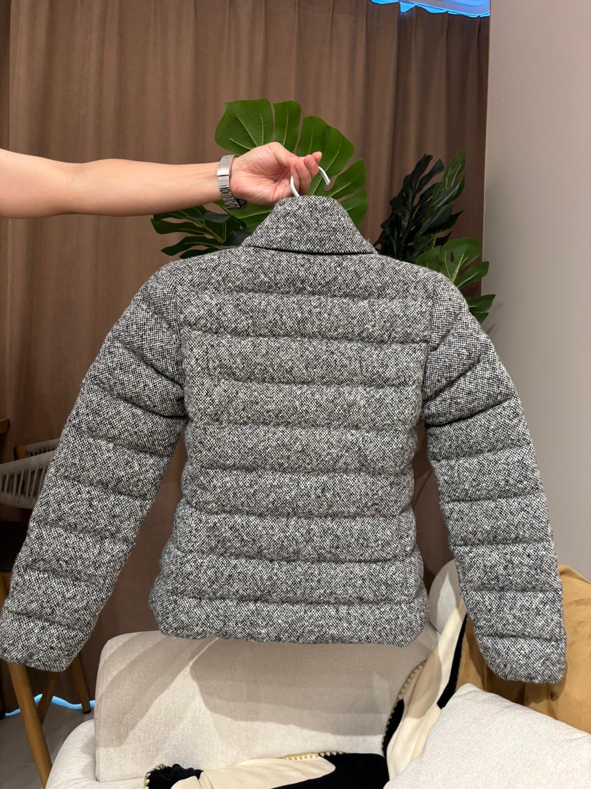 Moncler MONCLER outer Wool Down size:00 灰色羊毛羽絨 98%new