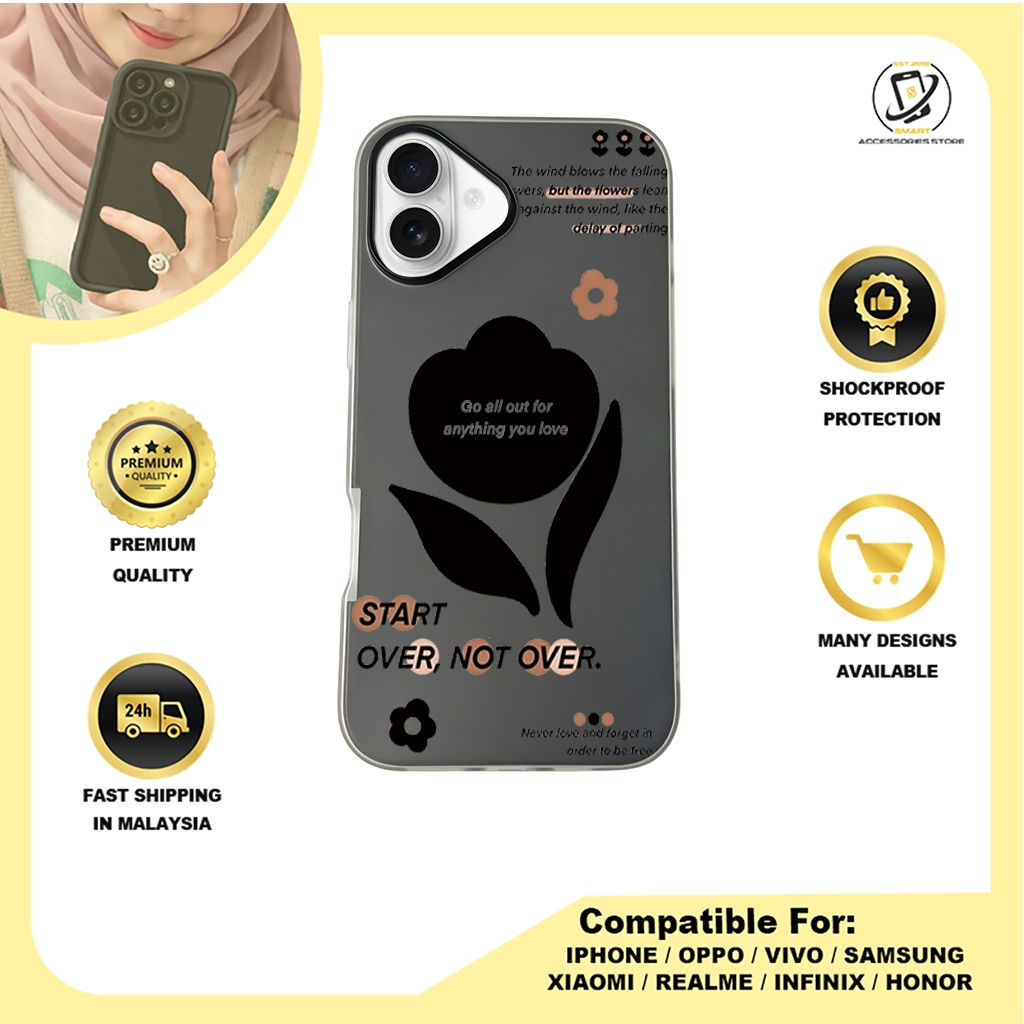 JELLY CASE PHONE FOR IPHONE - DESIGN FLOWER Z