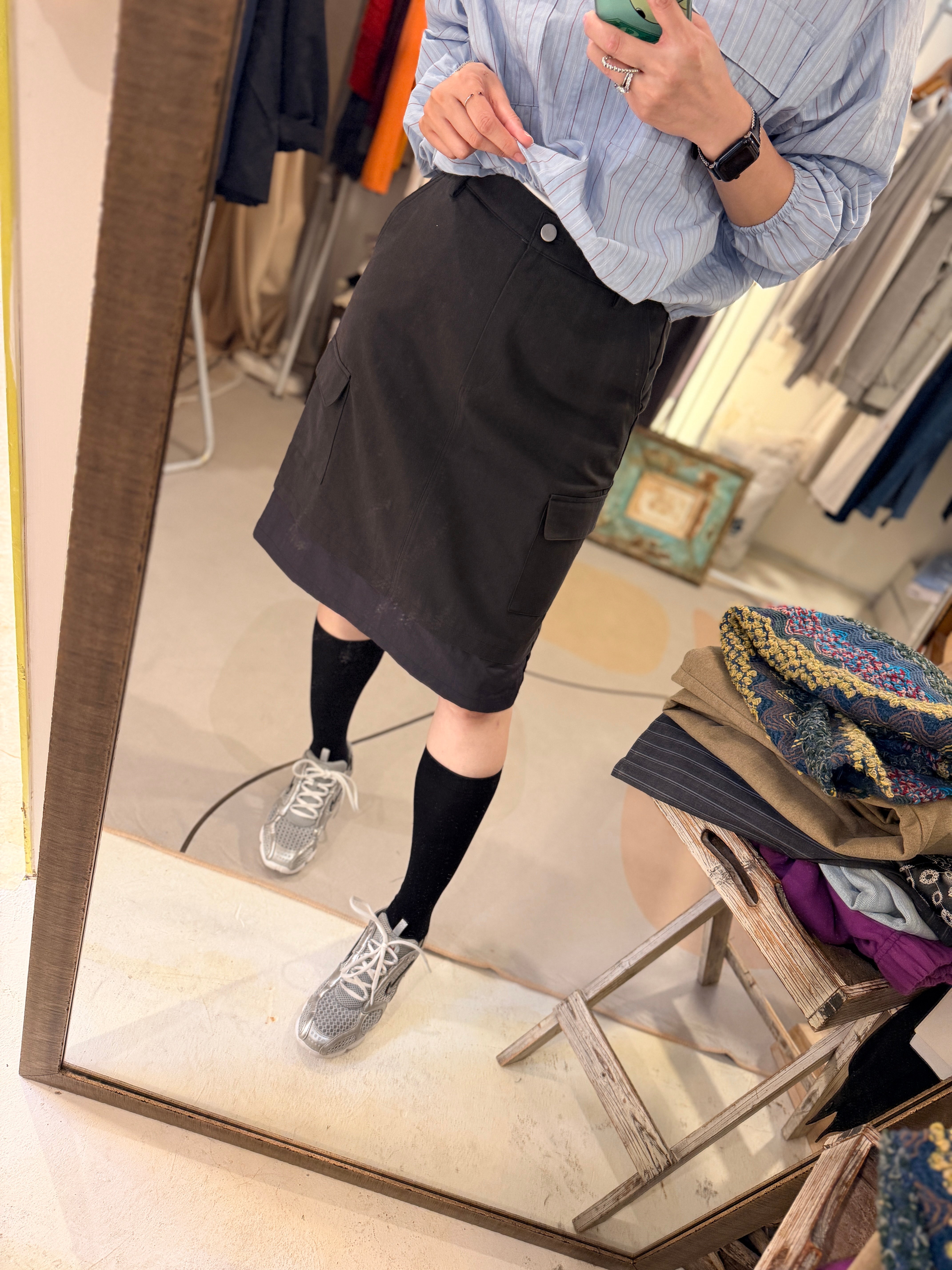 Layer pocket skirt