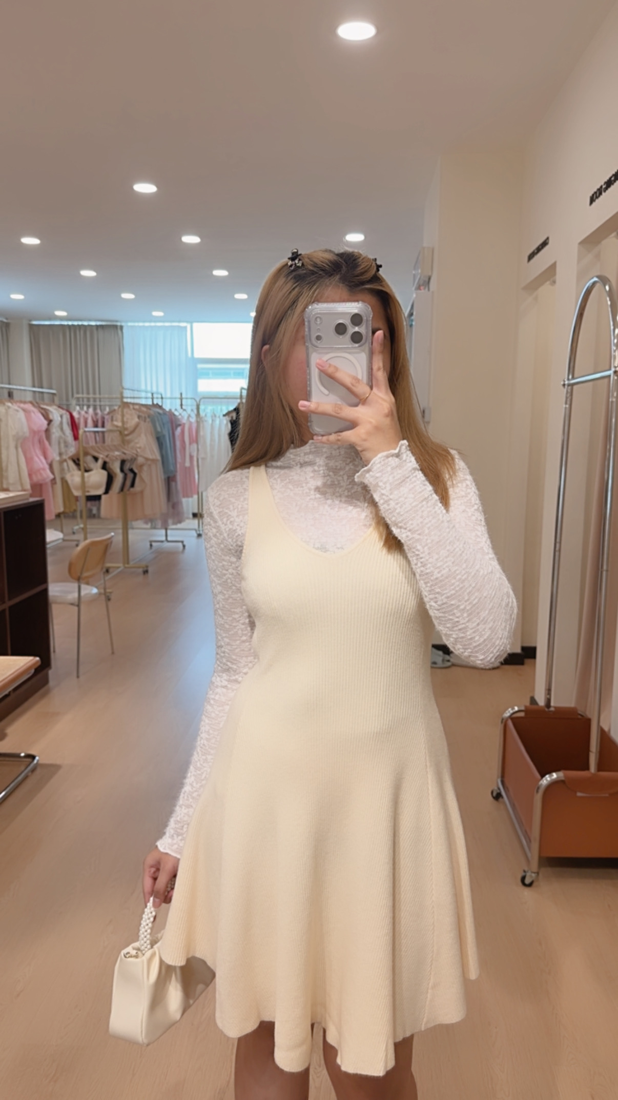 W8514针织长袖上衣