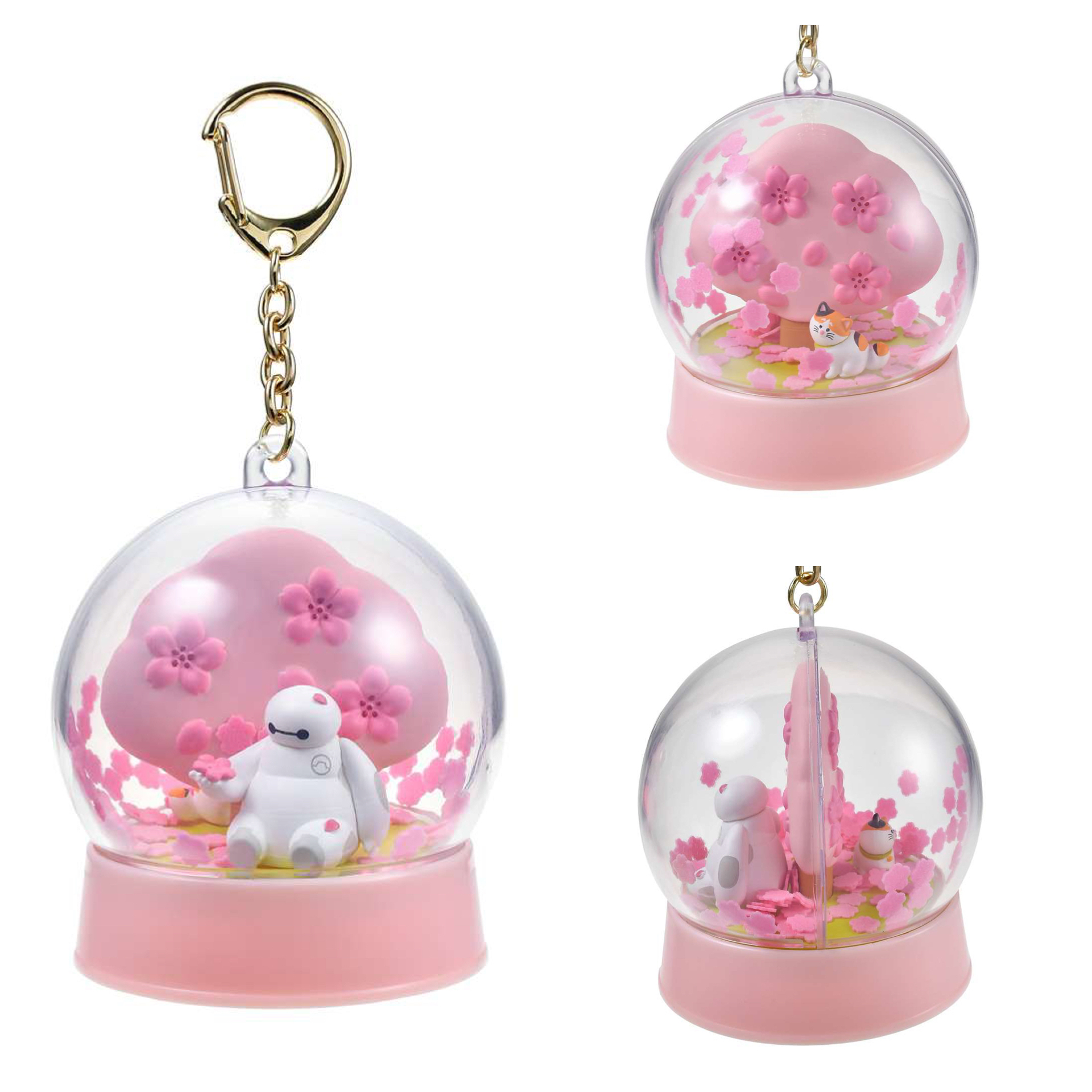 日本預訂📍日本迪士尼雙面櫻花場景鎖匙扣 10/2日本開售