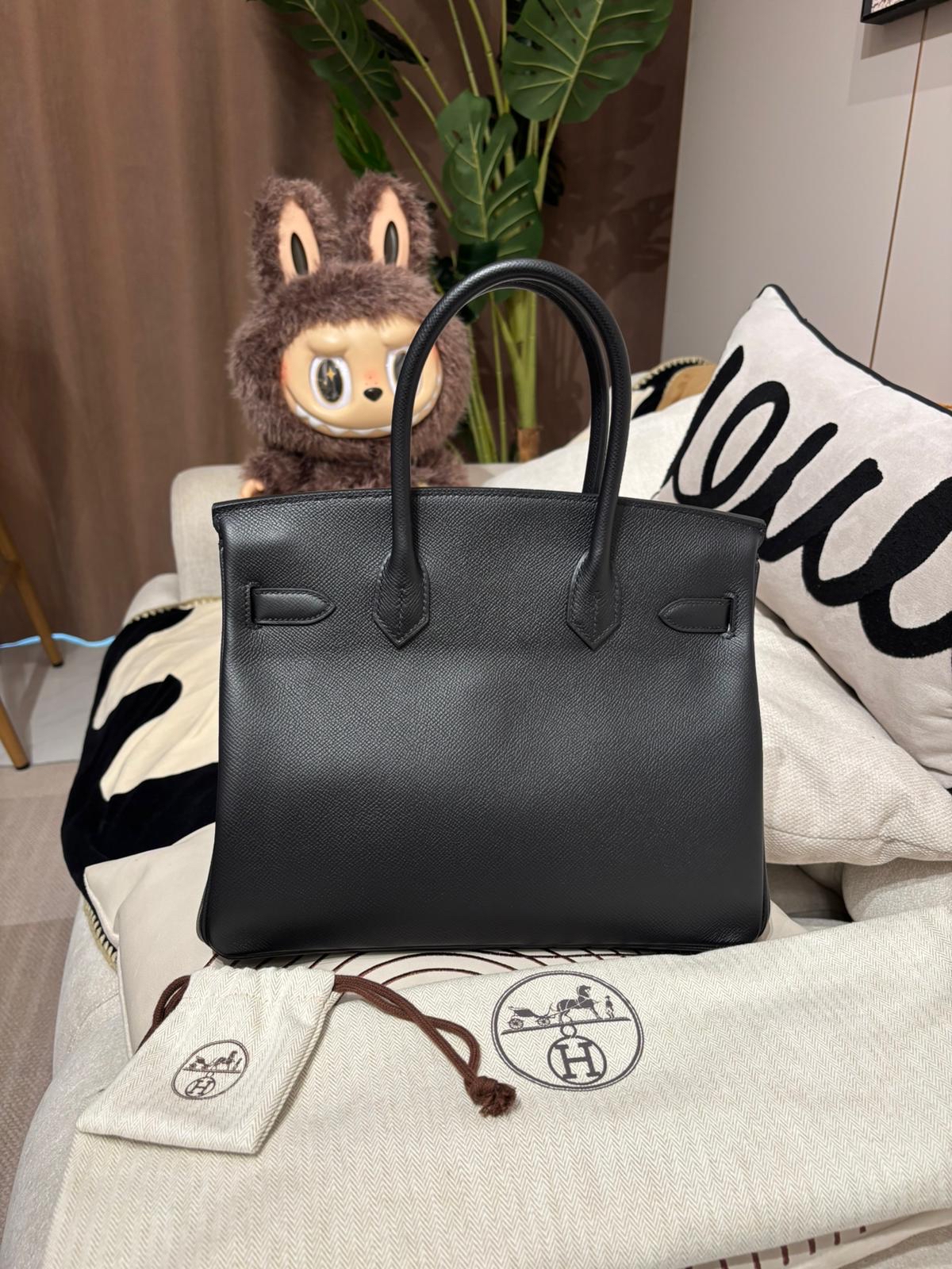 全新 Hermes Birkin 30,STAMP B 黑金 100%Authentic, 100%new 全新✅收據副本✅鎖key✅塵袋✅box
