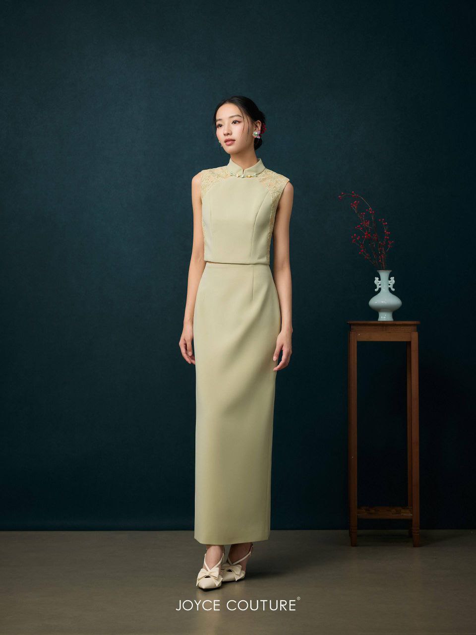 修身半长裙 S0093