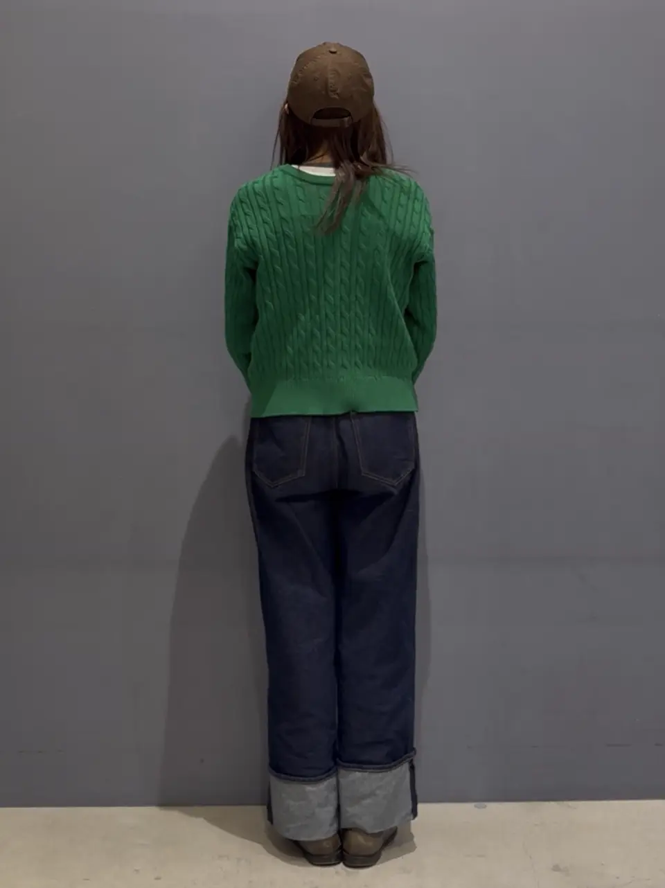 【✨️日本pre-order羅紋短版針織外套✨️】【共4色】海軍藍、綠色、紅色、藍色