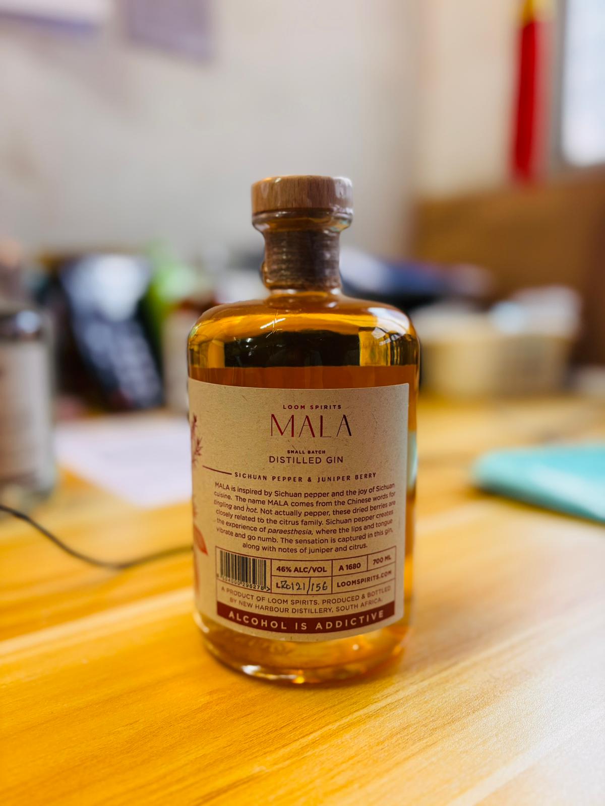 Loom Spirits Mala Distilled Gin 46% 700ml