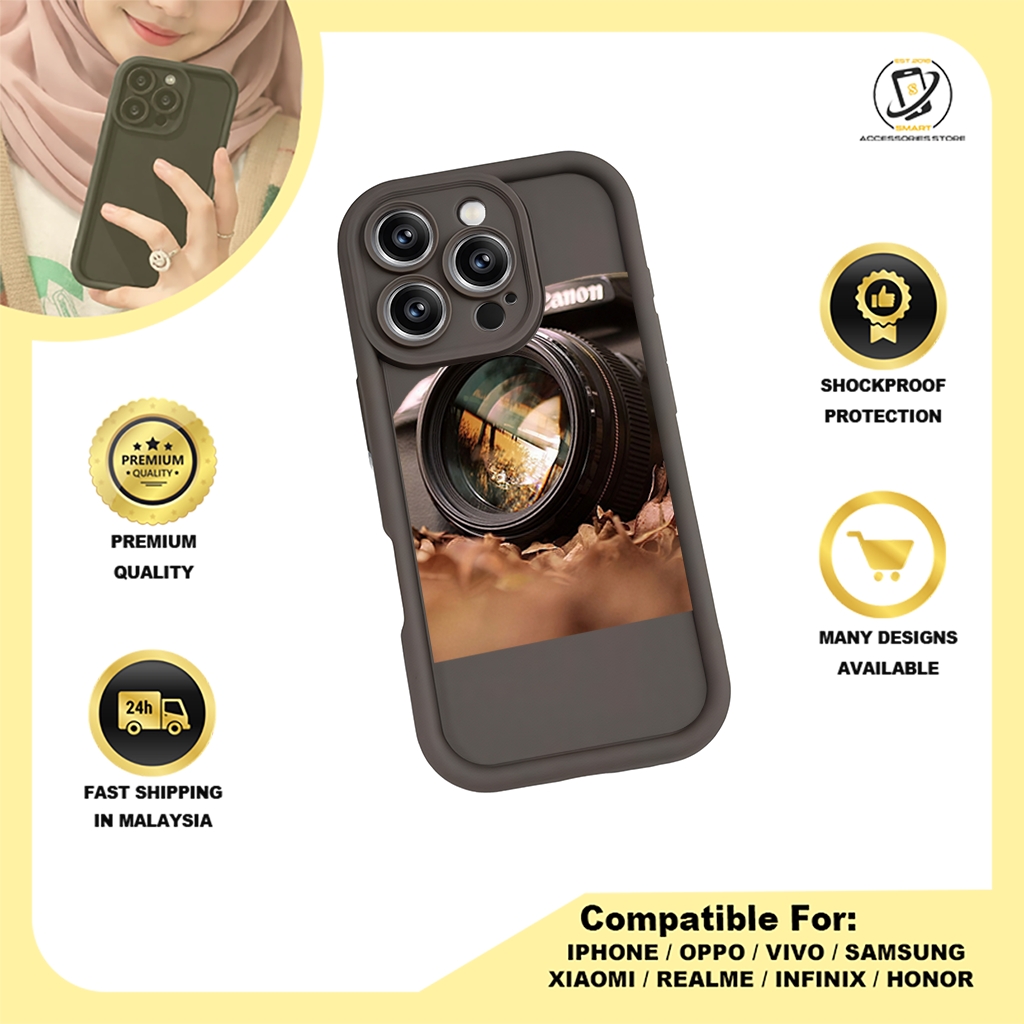 TPU DESIGN CASE PHONE FOR INFINIX - DESIGN CAMERA