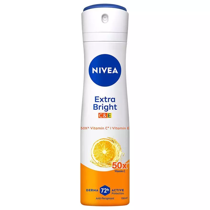 Nivea Women Deodorant Spray 150ml - Extra Bright C&E