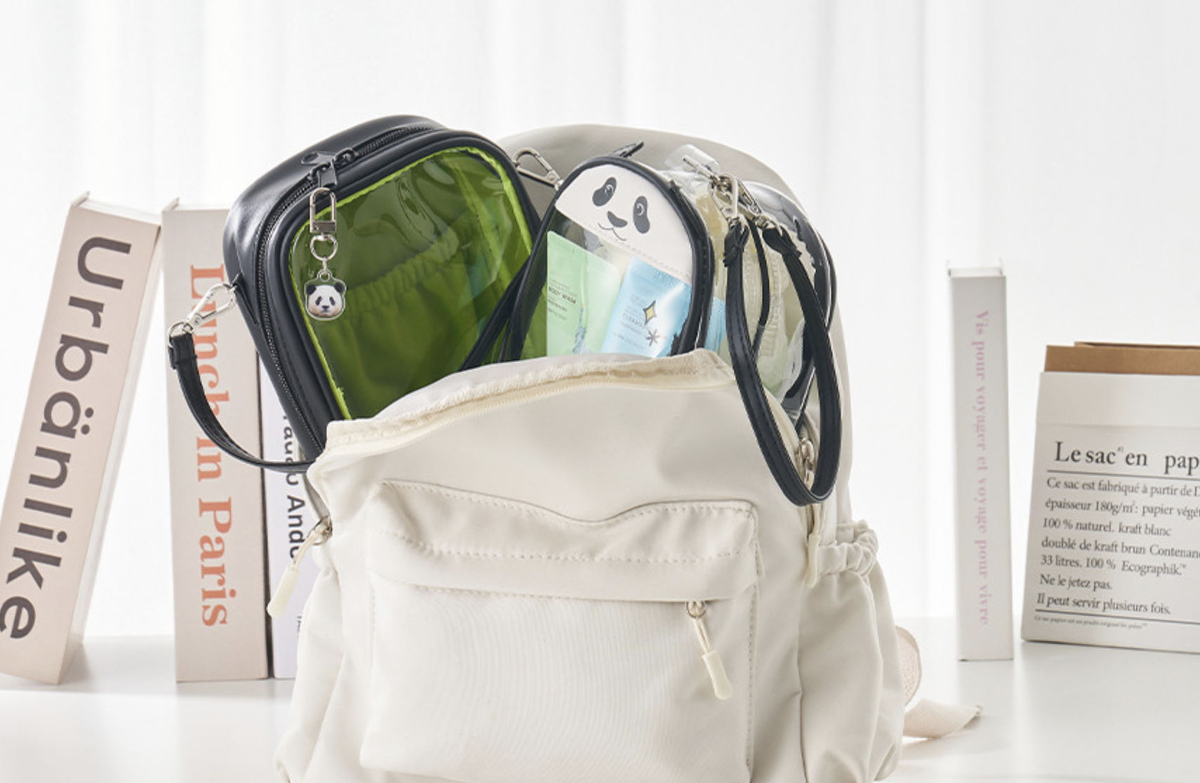 📦訂購 韓國代購 愛寶樂園 Everland Bao Family 寶家族 透明小物袋