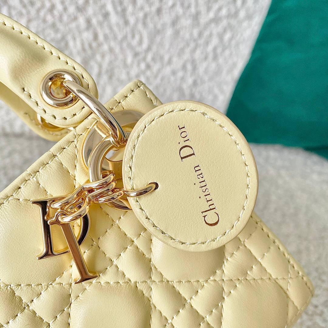 𝗗𝗜𝗢𝗥 𝗺𝗶𝗰𝗿𝗼 𝗹𝗮𝗱𝘆 𝗯𝗮𝗴小鸡黄🐥 火爆全网的最新超mini系列 天阿噜！小小只，简直太太太太可爱了！ 精致到巴掌大小，无敌治愈我这颗少女的心啊！！ size：12×10×5cm