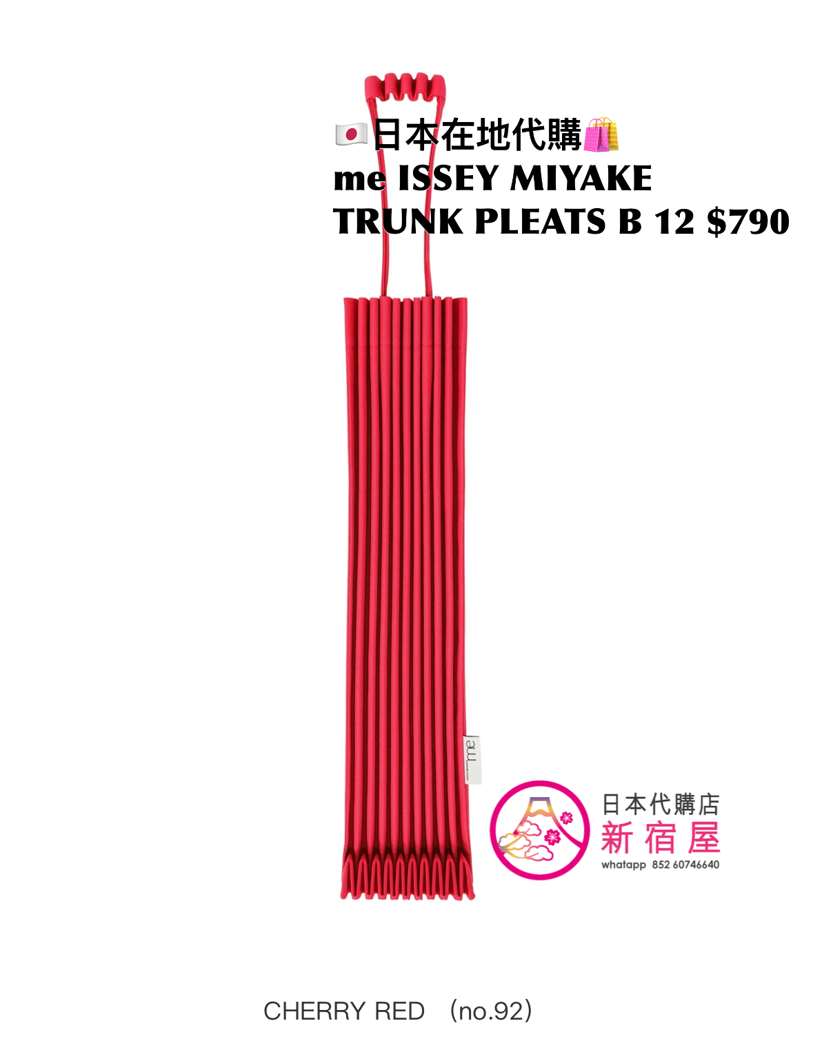 me ISSEY MIYAKE TRUNK PLEATS BAG 12