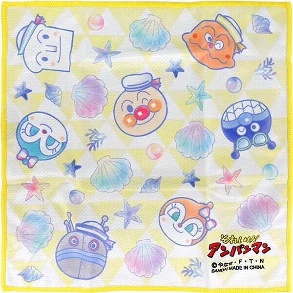 [現貨] [日本直送] 麵包超人｜冰涼方巾 {TF800864}