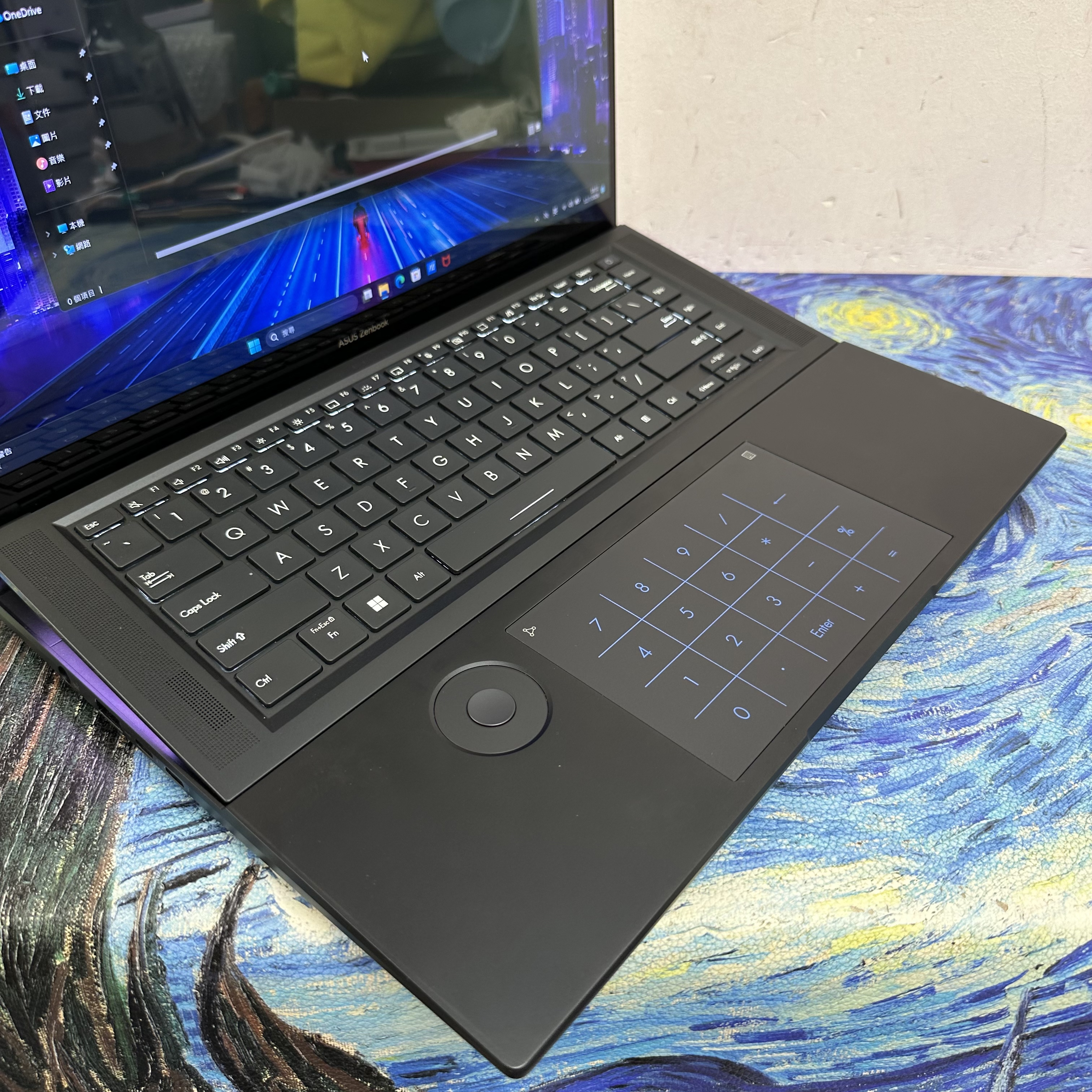 #6025 Asus Zenbook Pro 16X 3.2K 120Hz OLED Touch Mon Intel i9-13905H /32GB Ram/2TB SSD/ RTX 4080 /Dolby Atmos喇叭/ Gaming Laptop / Notebook / 黑色/ Win11/ YouTube / Netflix / Disney+/