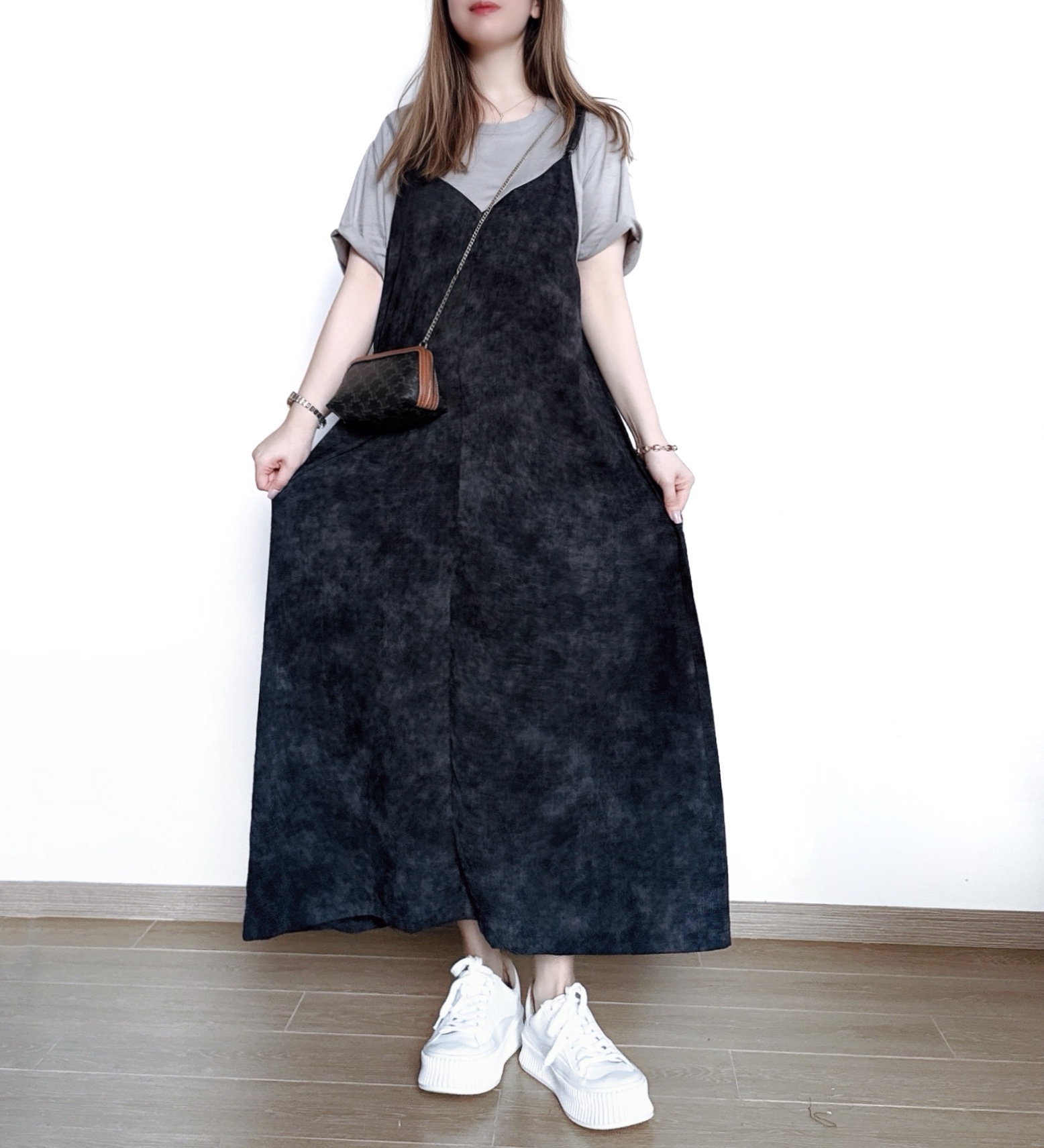 假兩件雲石吊帶Ops