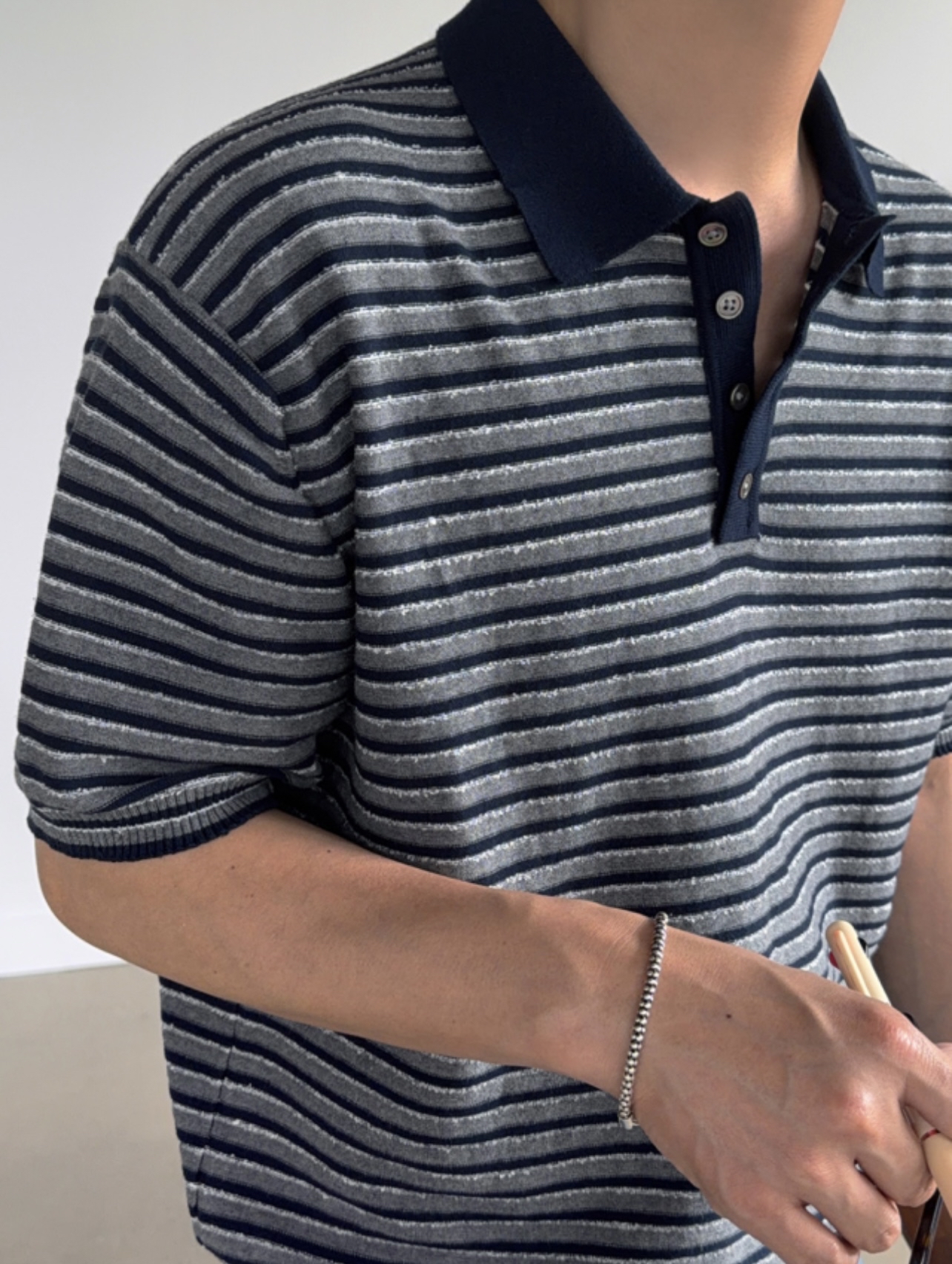 🇰🇷橫間4鈕扣領Polo | Four Button Polo