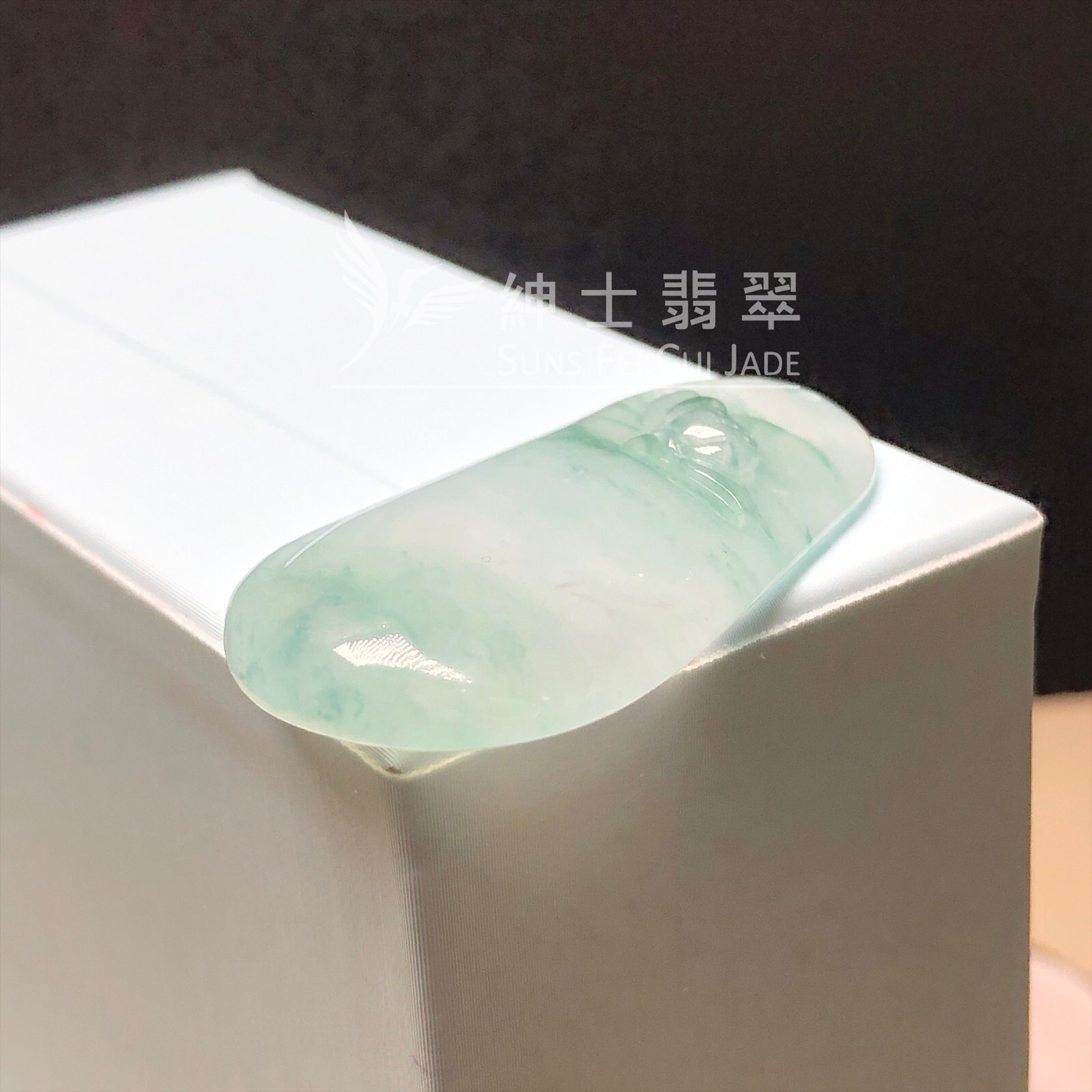 YK00461 冰飄花蓮花吊墜