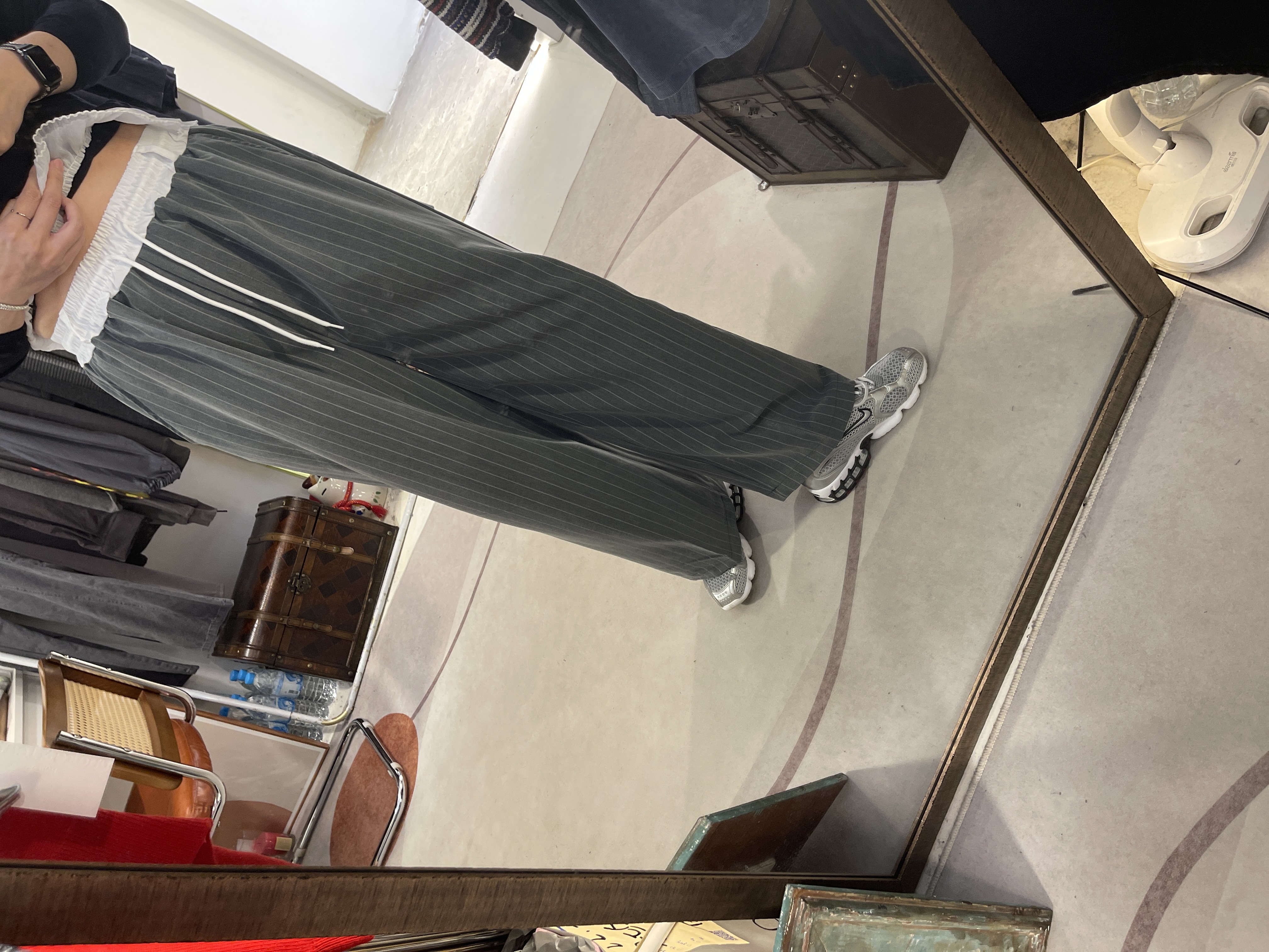 SS flexible waist pants