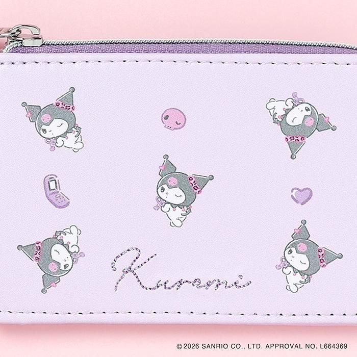 現貨｜Sanrio Kuromi Flowering After school memories系列 日版 伸縮帶卡套 散紙包 (LSR-G013-B)