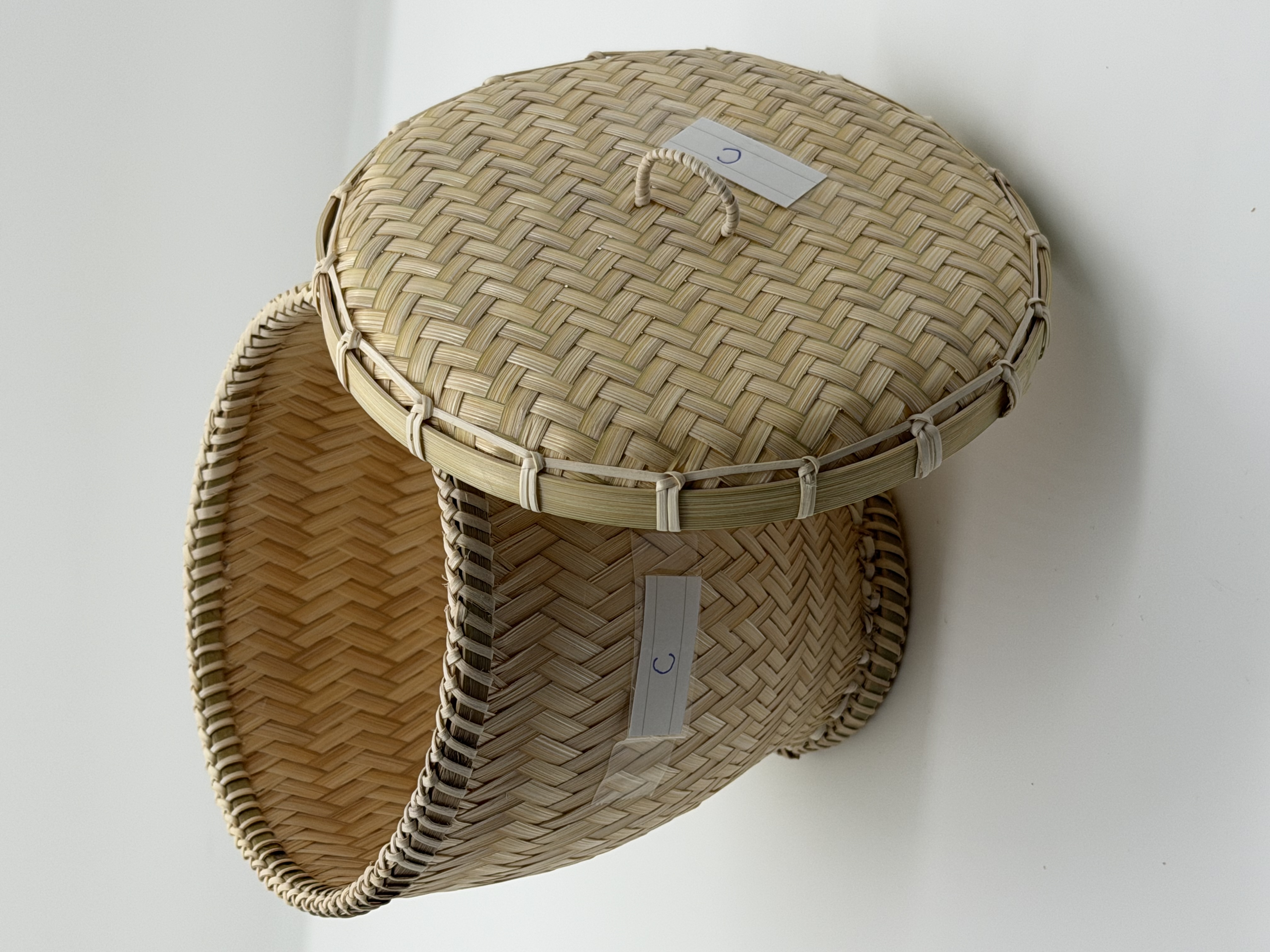 泰國品牌Chumchim Camp手工編織小竹蒸籠