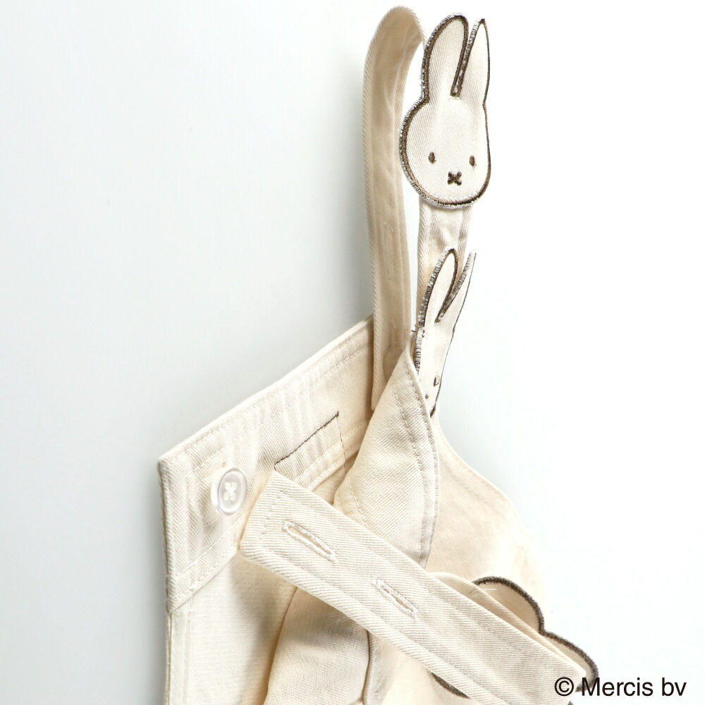 🆕【⭐訂購⭐】🌀 🇯🇵 日本直送🇯🇵 #Miffy 刺繡貼花背帶 #工人褲［2款選］🌀[ELBA-0094][260310]