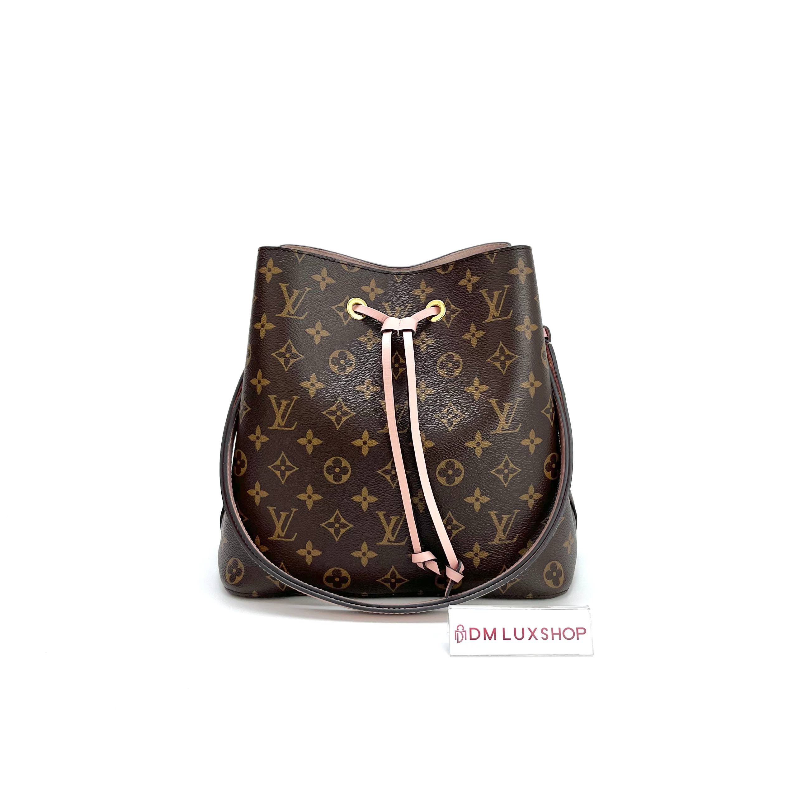 LV Monogram Pink NeoNoe MM GHW
