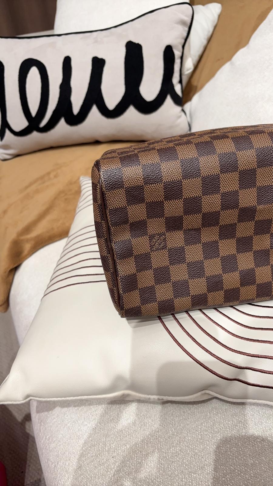 LV Speedy 25 Damier 100%Authentic, 98%New ✅Dust bag