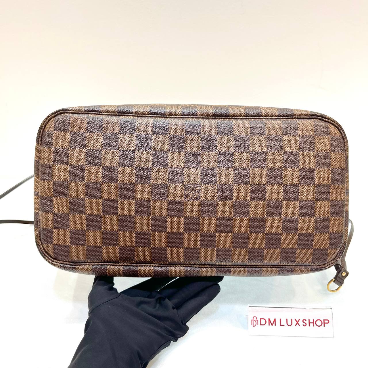 LV Damier Ebene Neverfull MM GHW
