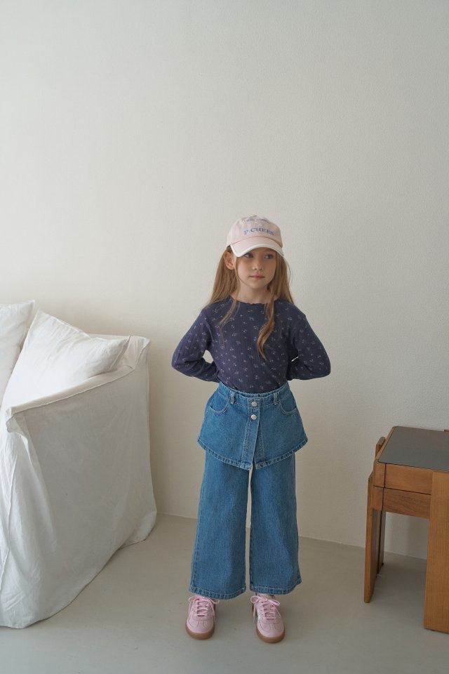 Momoann | 春季Denim pants size 7(100-105)