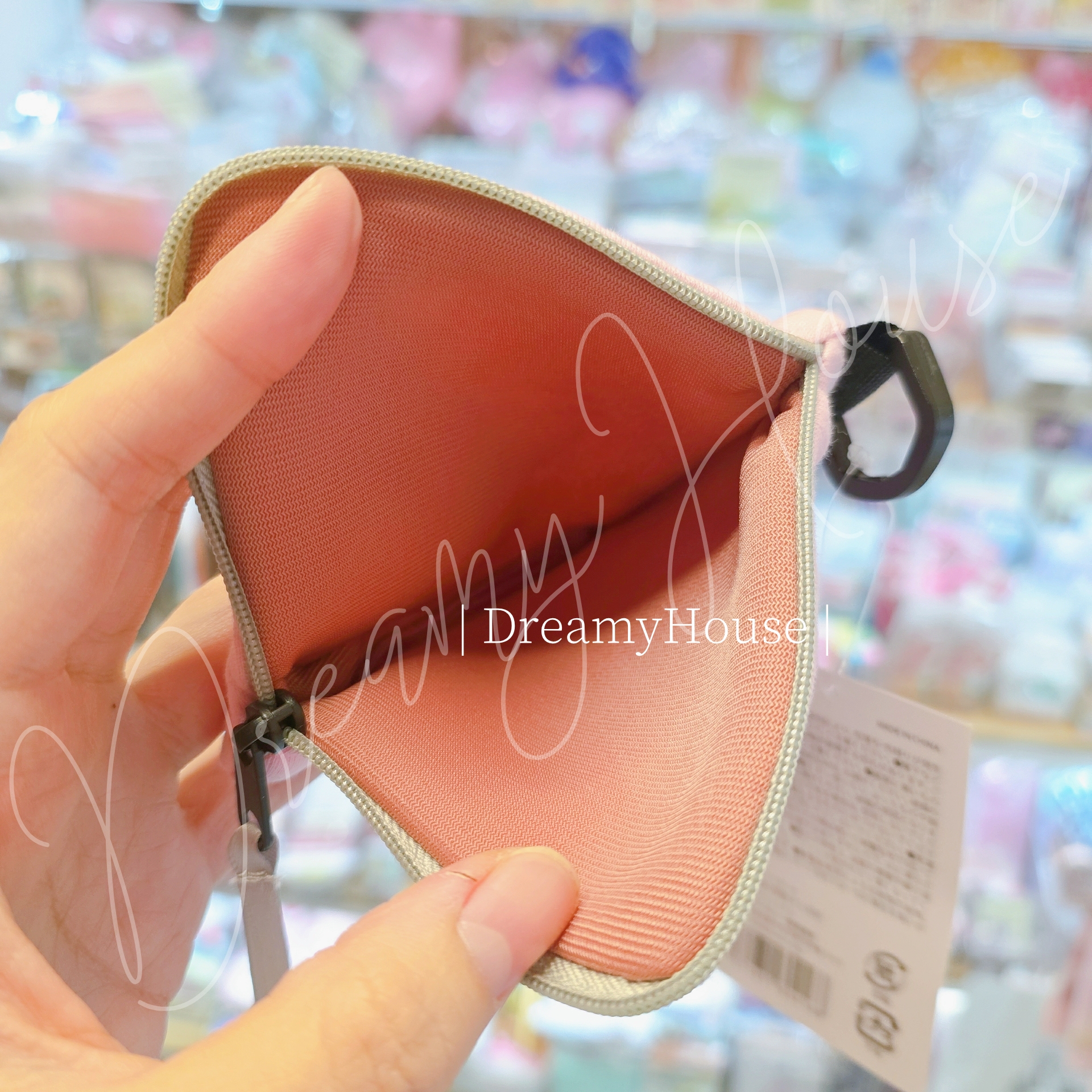 日本 kanahei YURUTTO STORE 拉鍊小袋 pouch