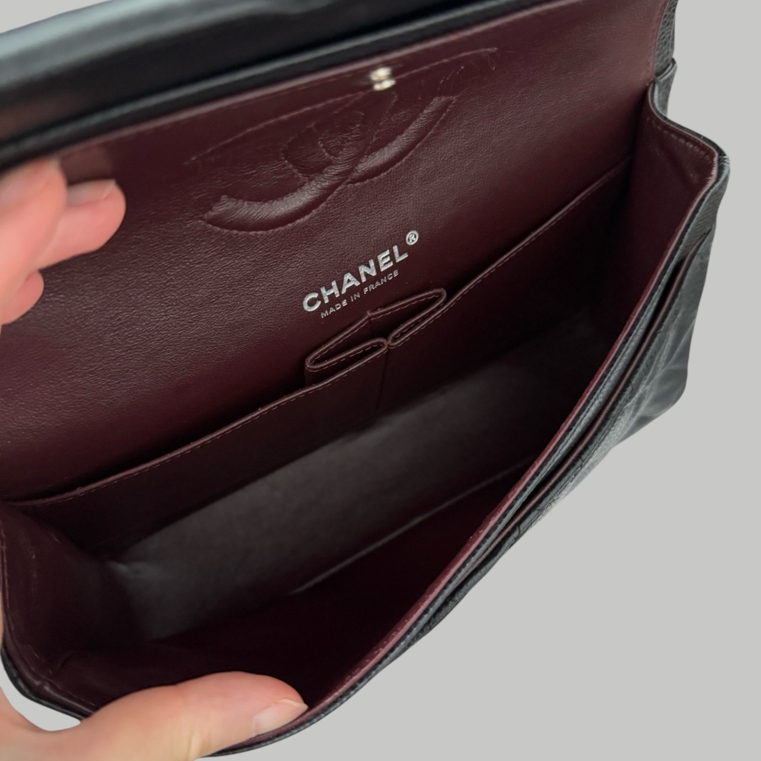 Chanel  Caviar CF25 銀扣