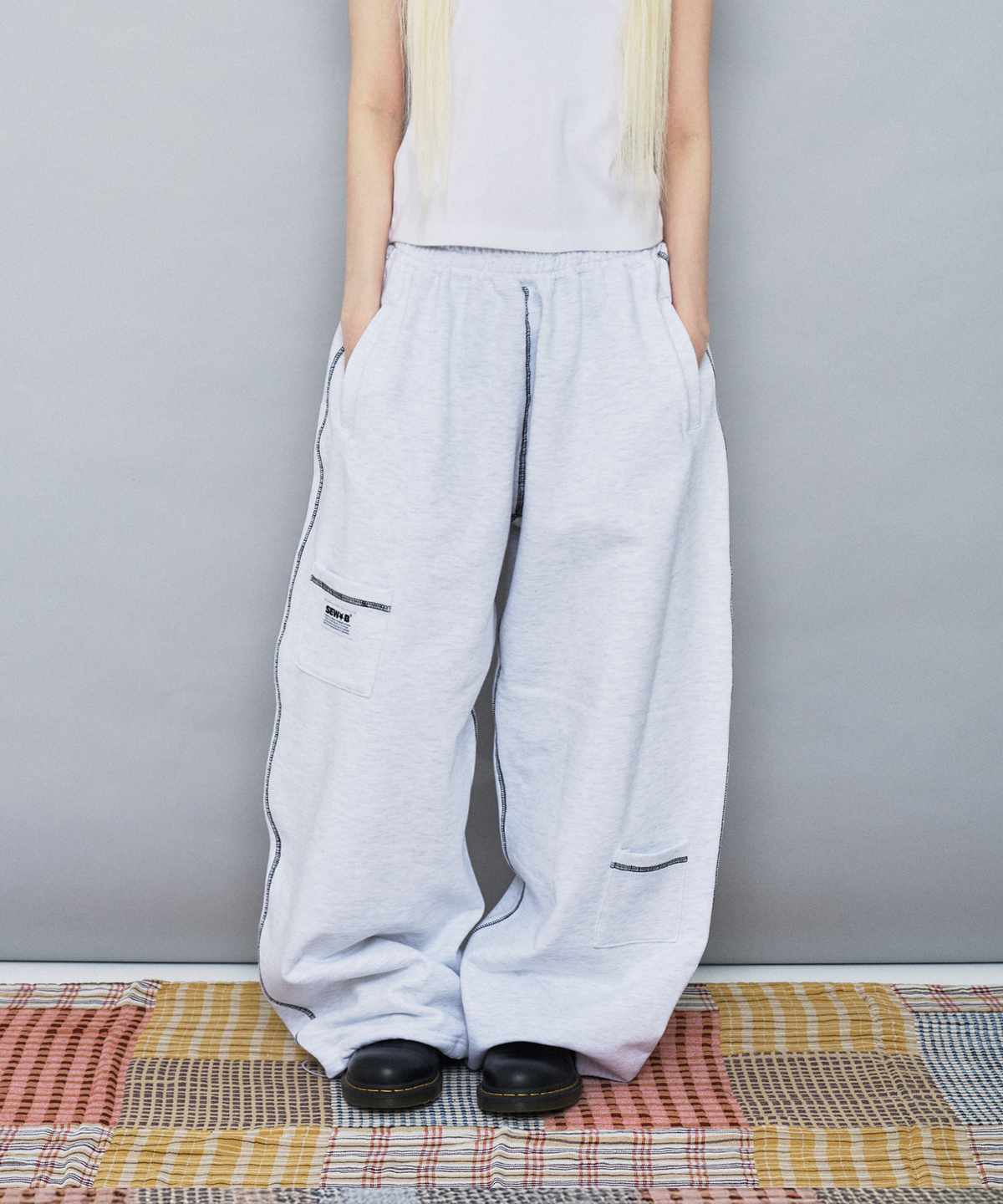 🇰🇷訂購｜SEW-B 26SS｜Stitch Long Pants 3色 