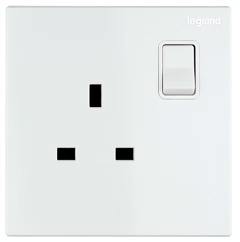 Legrand Galion 白 13A單蘇有掣 插座