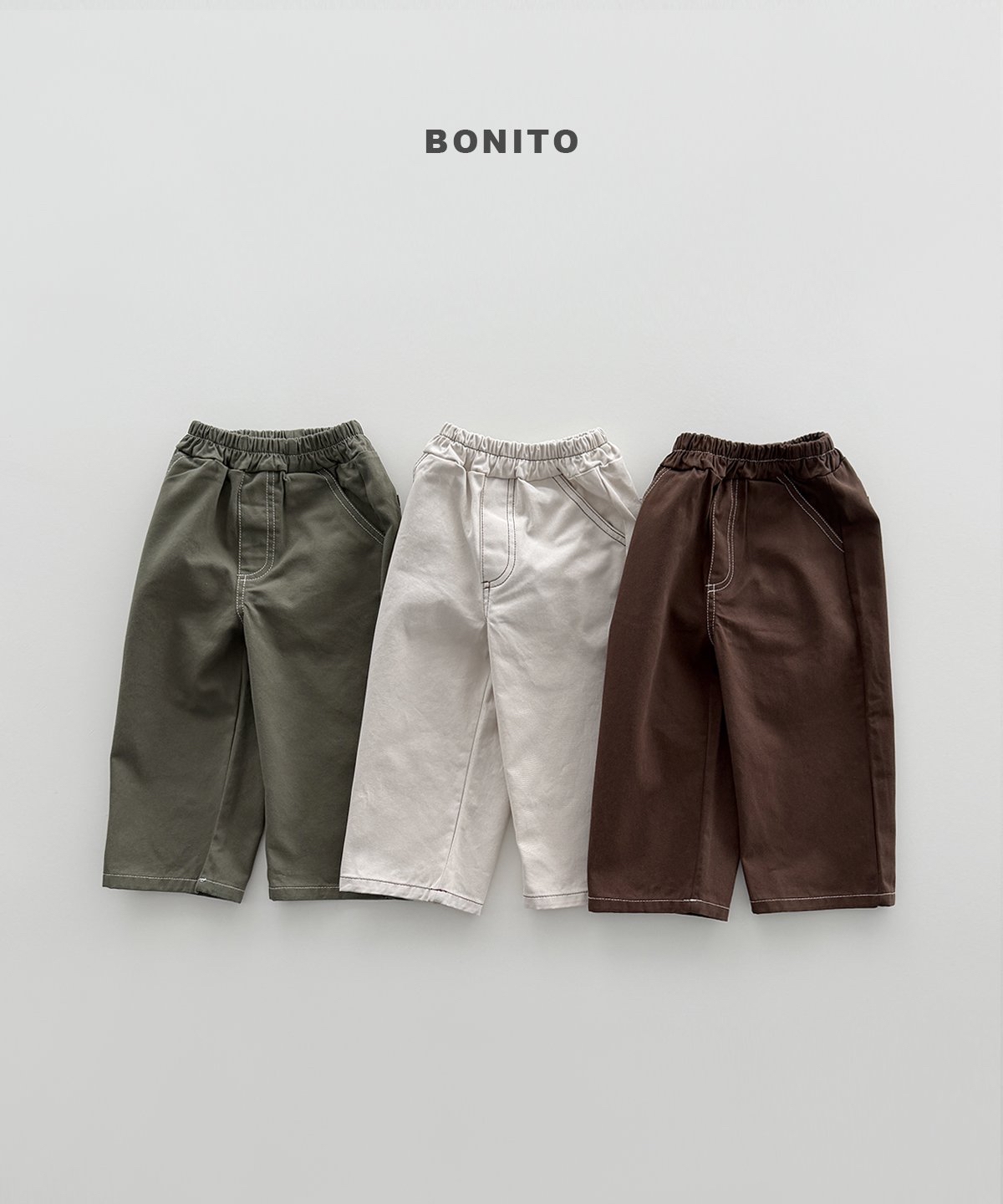 Bonito | Stitched cotton pants