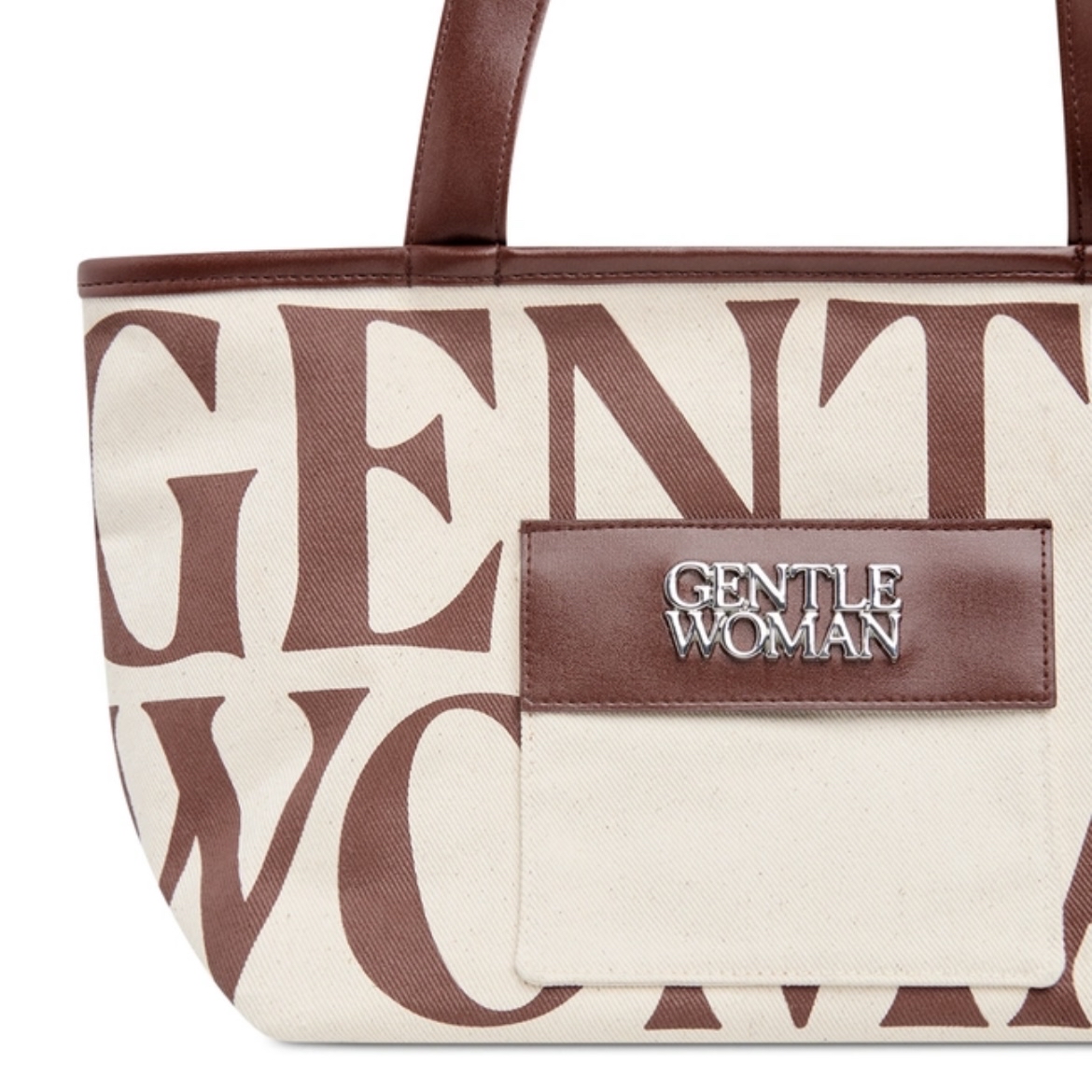 預購 | 🇹🇭GENTLEWOMAN ⭐TOTE WITH FRONT POCKET(BROWN) BG1105-1