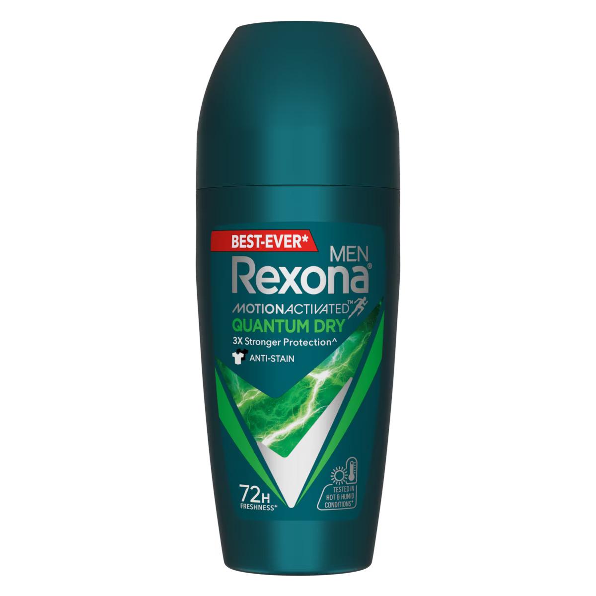 Rexona Men Roll on Deodorant 45ml/50ml Quantum Dry