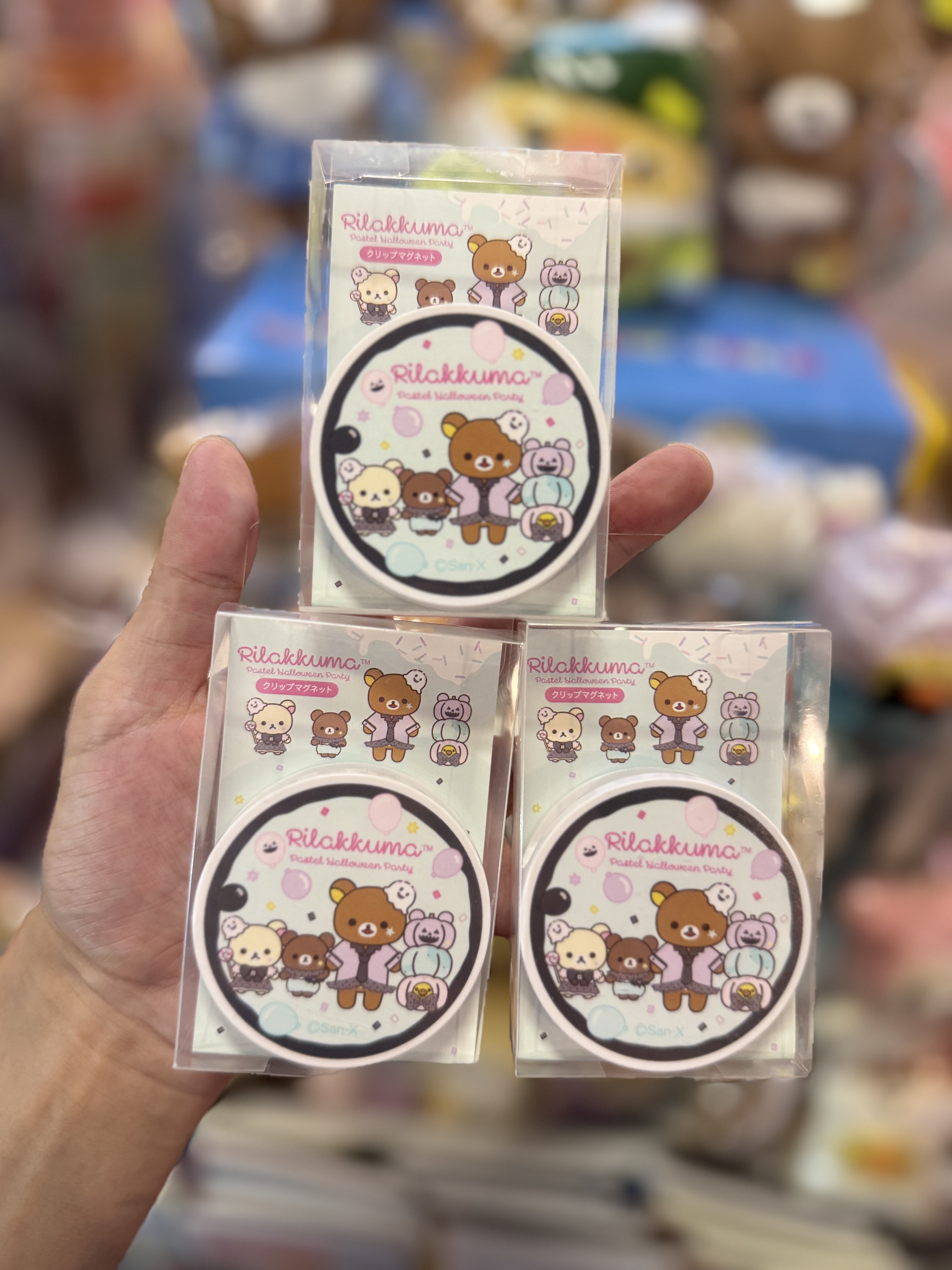 《現貨》全新日本專店限定萬聖節造型磁石夾