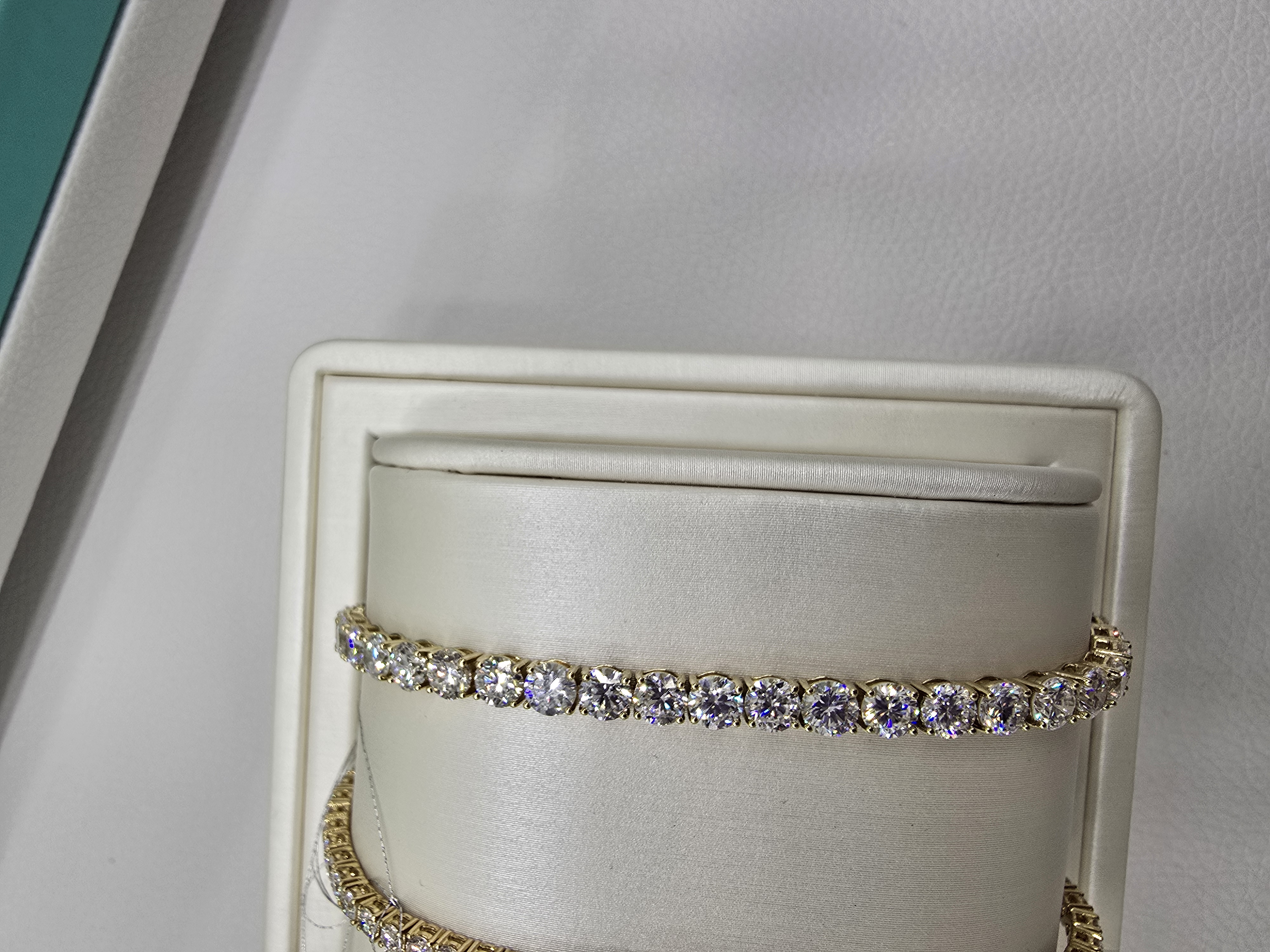 18K培育鑽石手鏈 D11