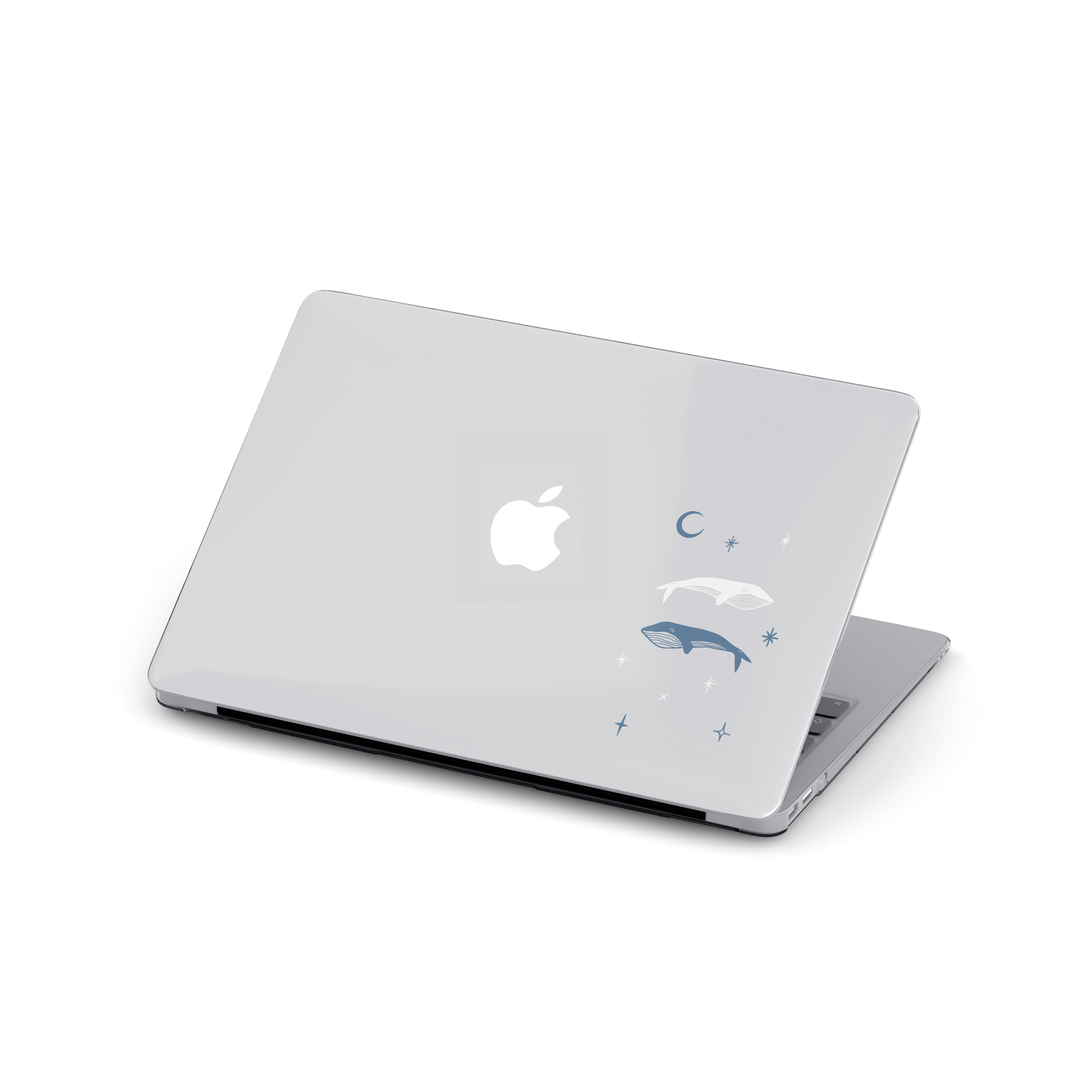 【The Whale Twins】Transparent MacBook Protective Case